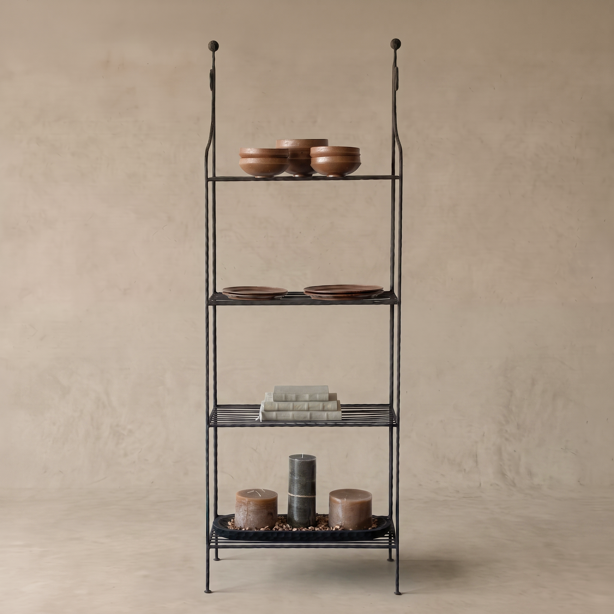 Eugolio Classic Style Steel Bookshelf