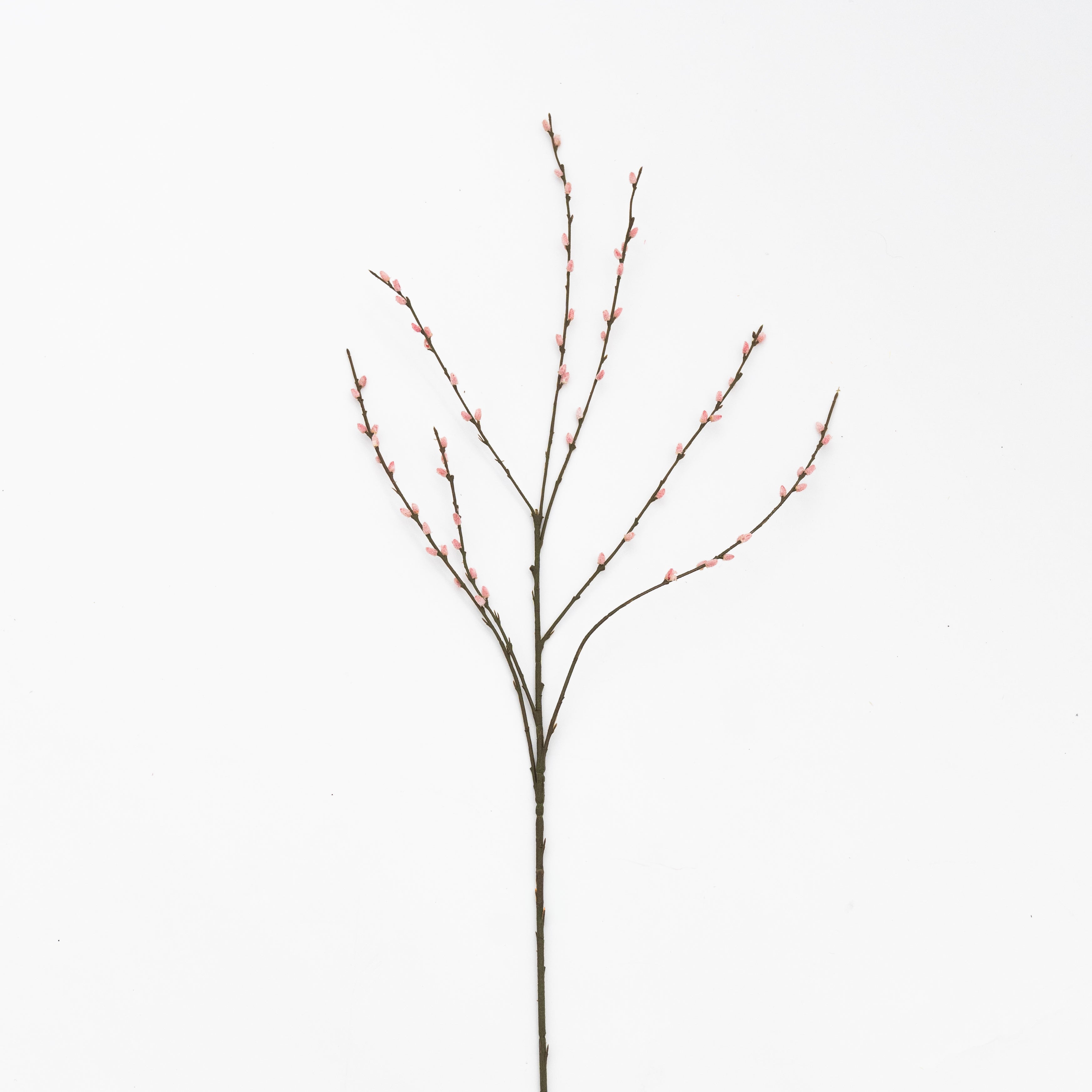 Goat Willow Artificial Flower (Pink)  - WS Living - UAE - Artificial Flowers Wood and steel Furnitures - Dubai