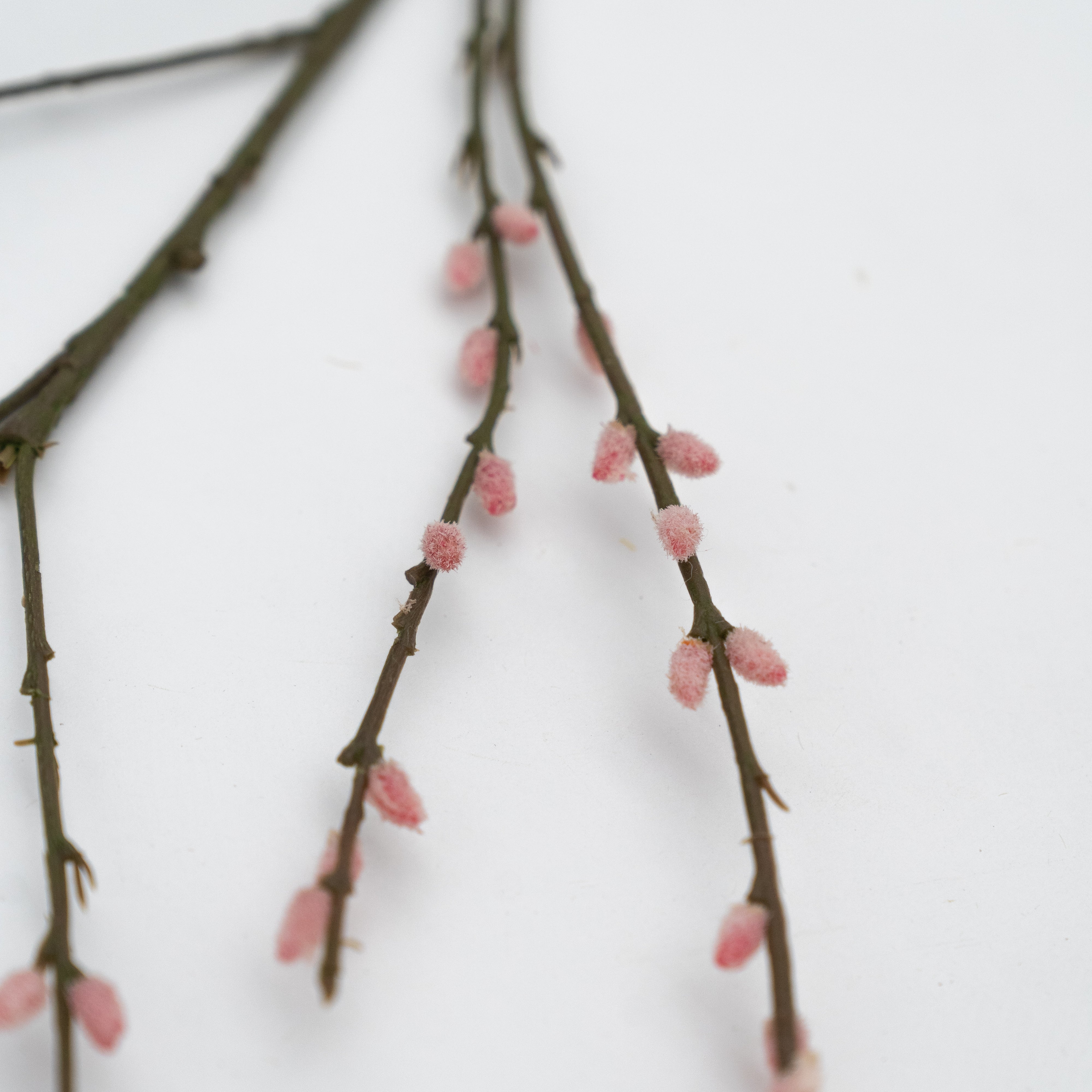 Goat Willow Artificial Flower (Pink)  - WS Living - UAE - Artificial Flowers Wood and steel Furnitures - Dubai