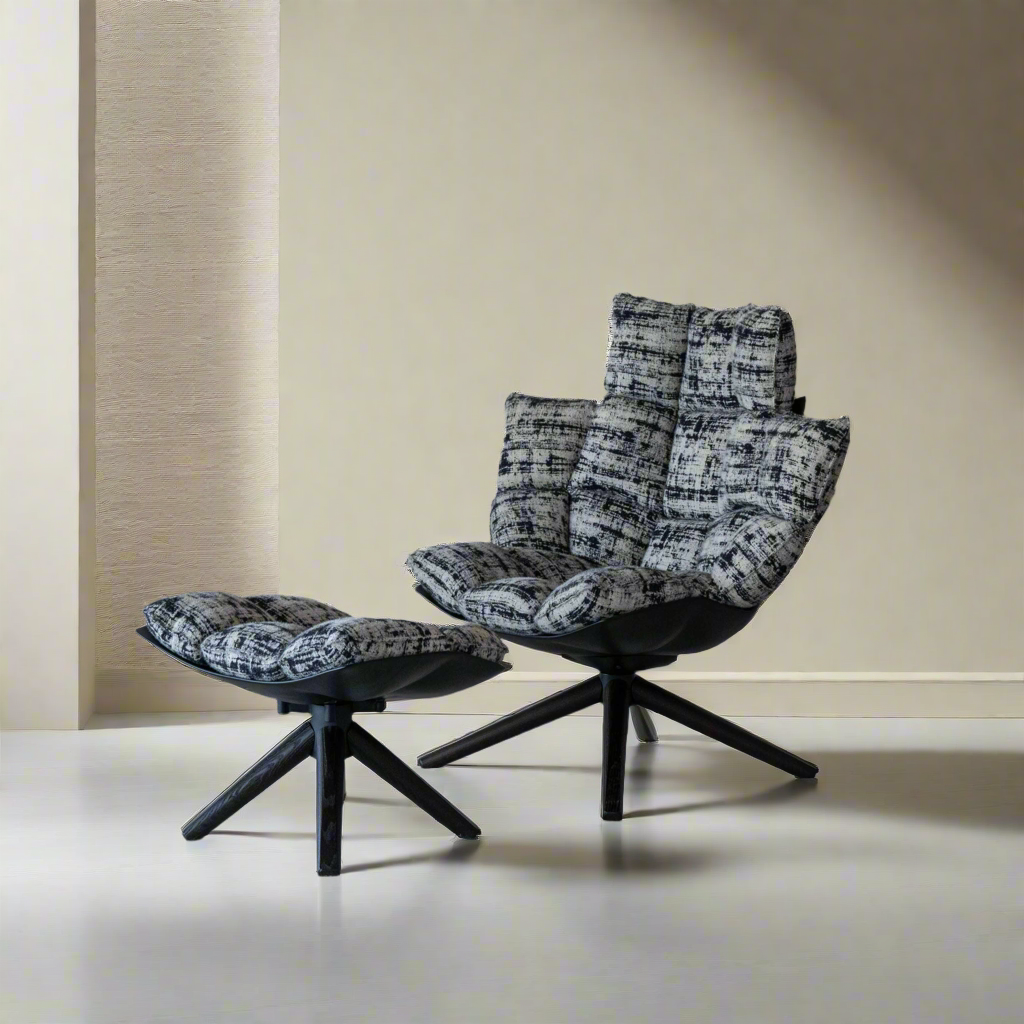 Chair with feet sale