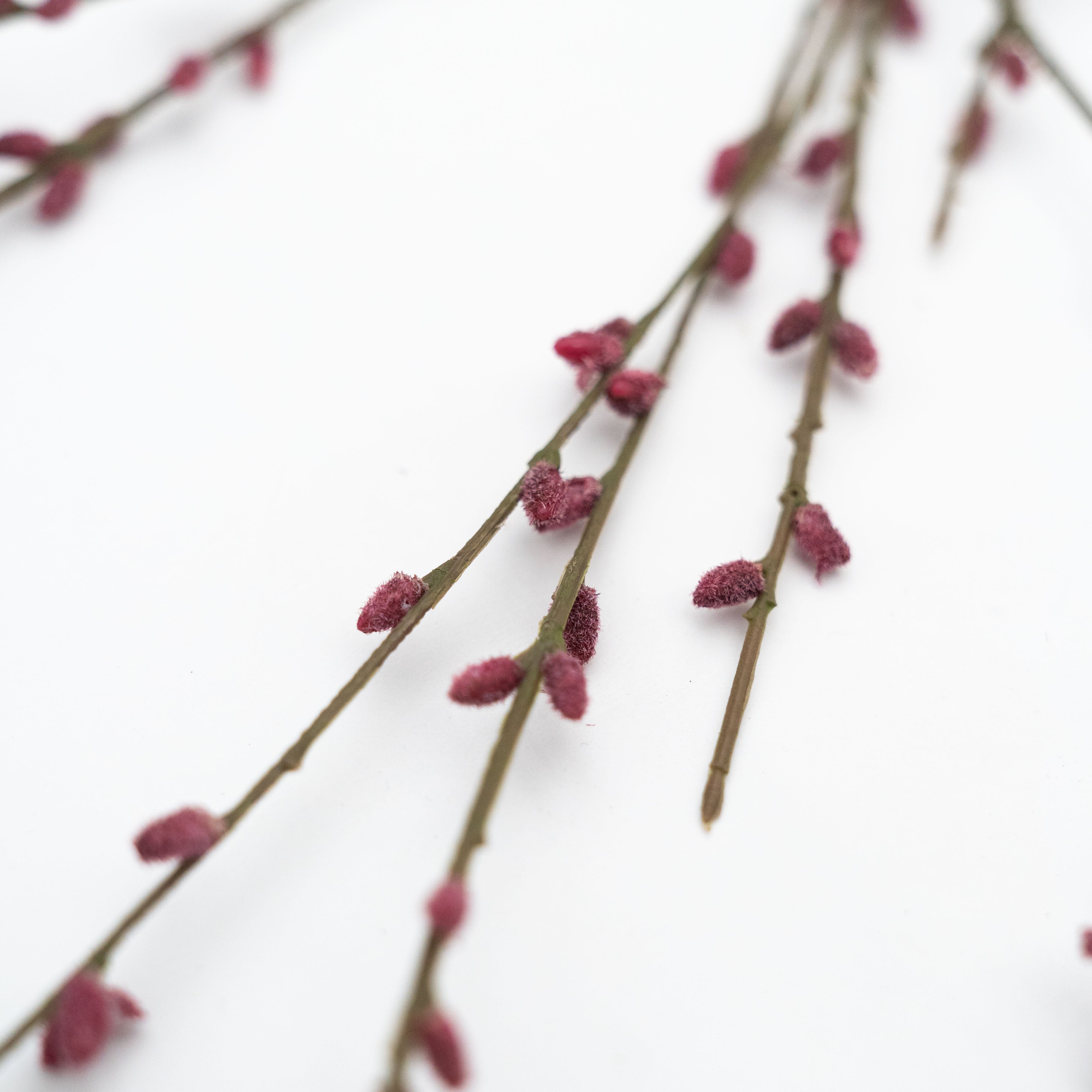 Goat Willow Artificial Flower (Purple)  - WS Living - UAE - Artificial Flowers Wood and steel Furnitures - Dubai
