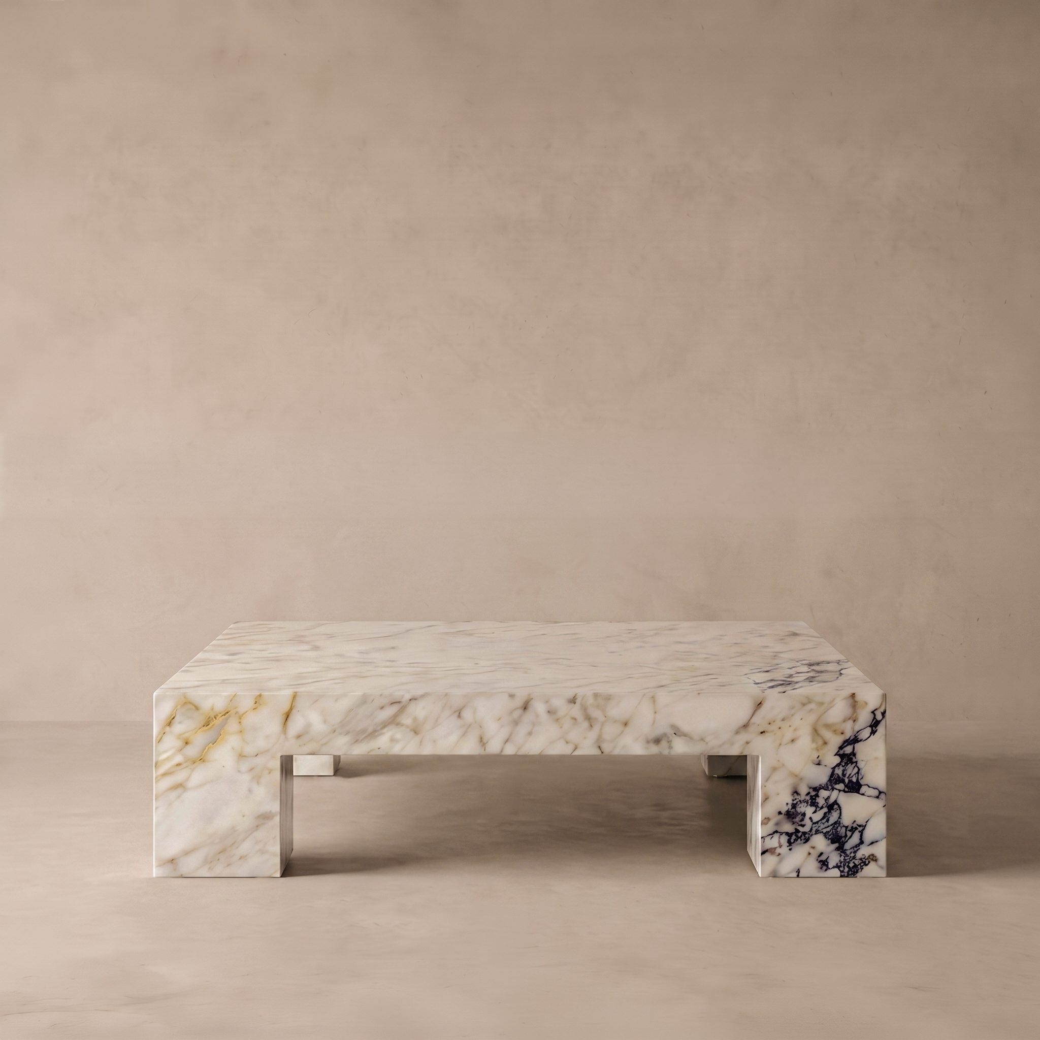 The Sovereign Afyon Marble Square Coffee Table