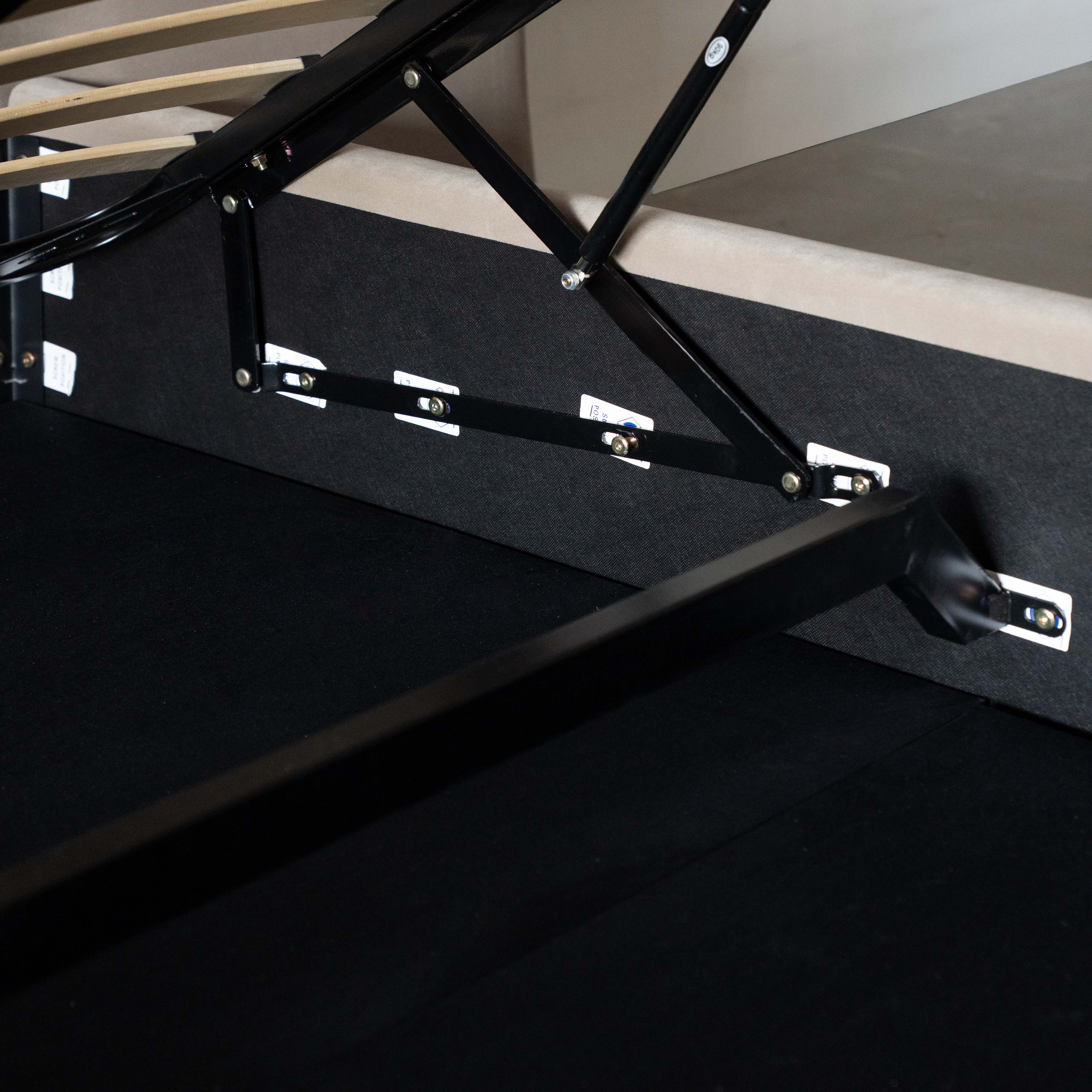 Aurora Bespoke Modern King Size Bed With Storage