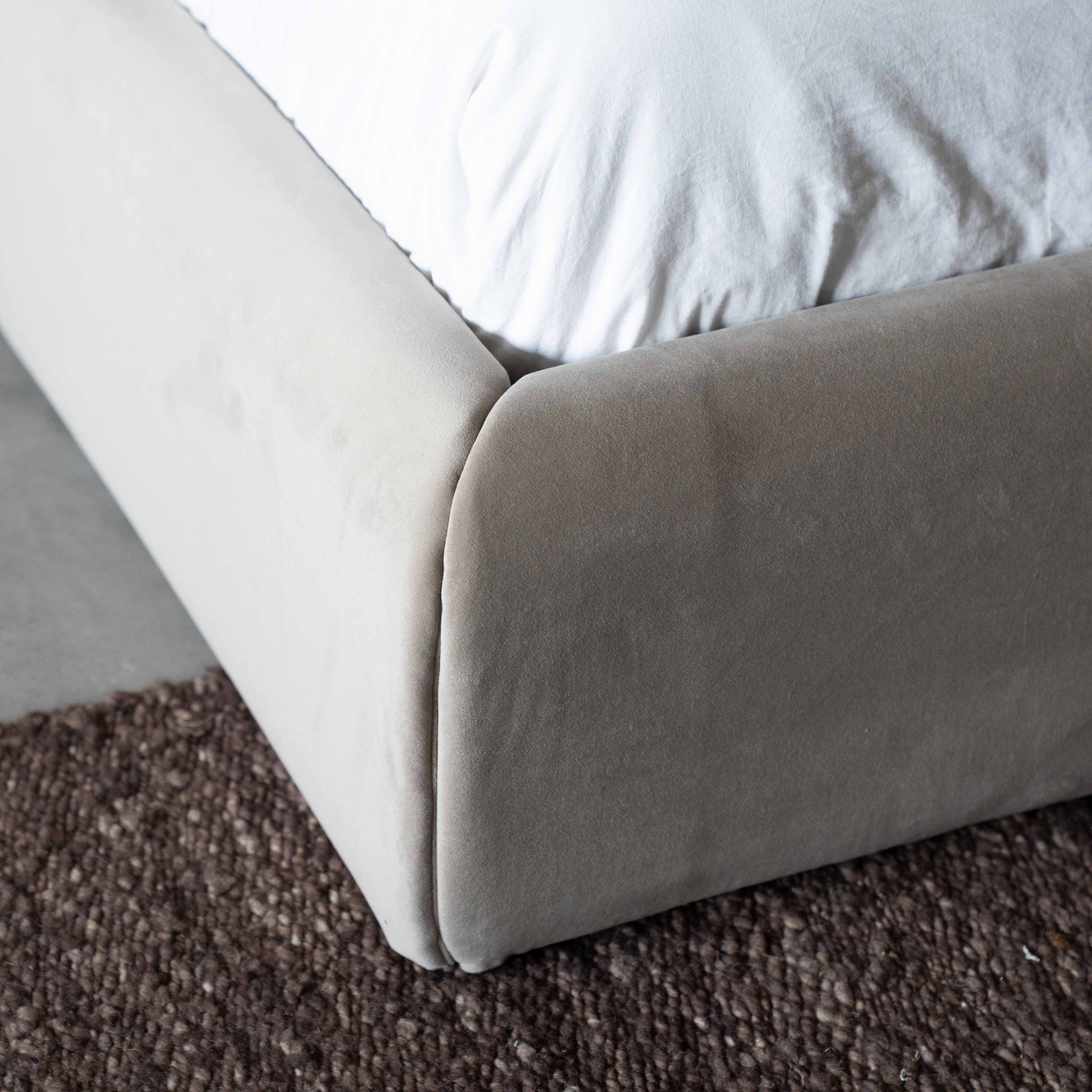 Aurora Bespoke Modern King Size Bed With Storage