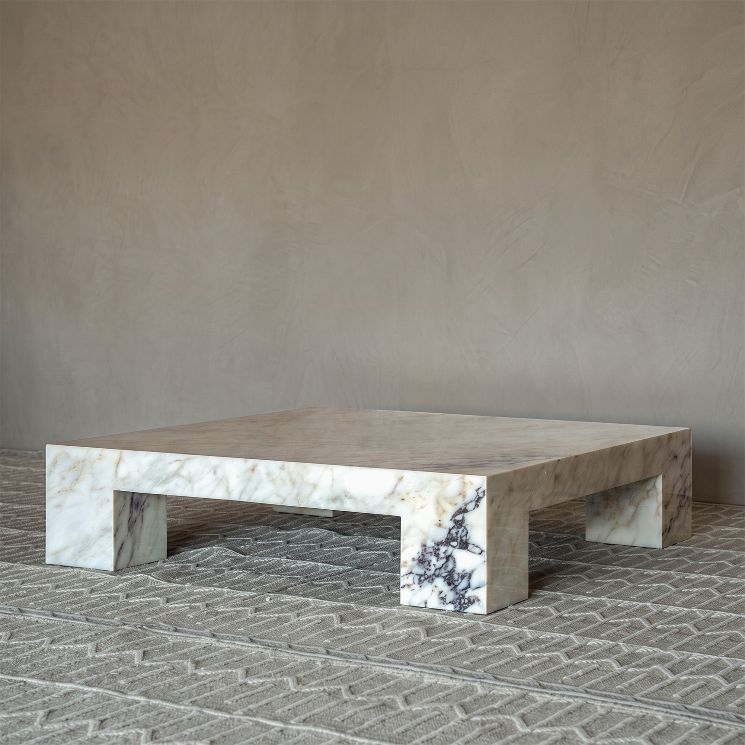 The Sovereign Afyon Marble Square Coffee Table