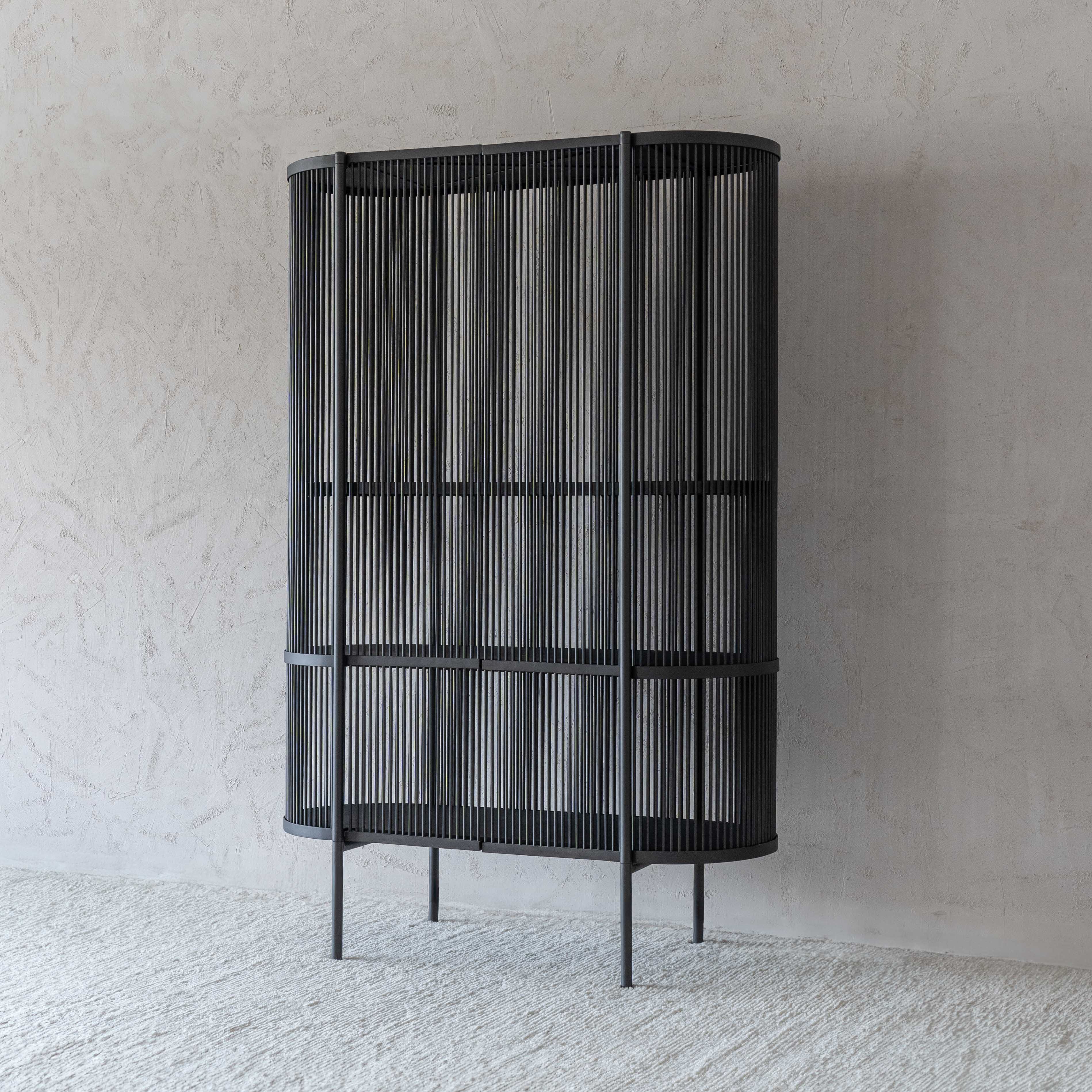 Ananya Handcrafted Steel Storage Cabinet - Cabinets - WS Living - UAE Modern Home Furniture Stores in Dubai