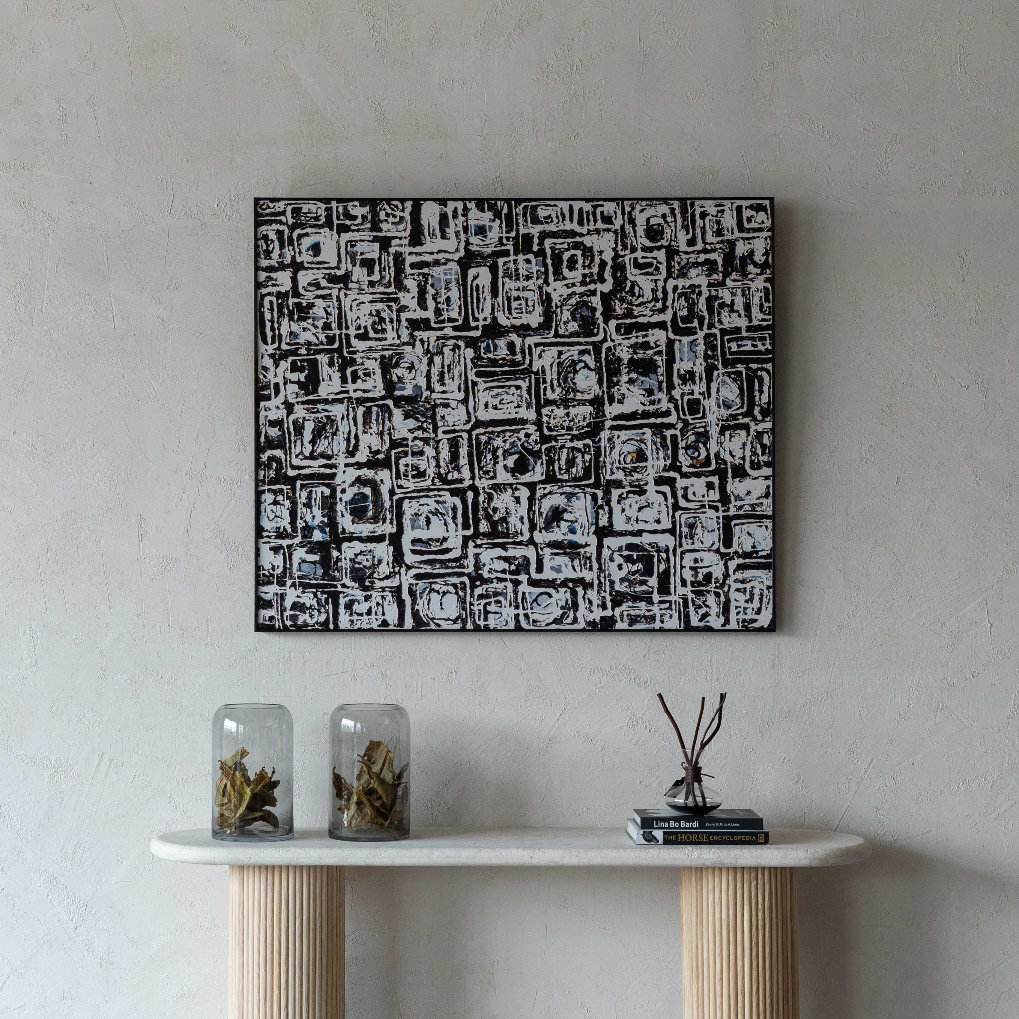 Guernica Black and White Decorative Wall Art Painting