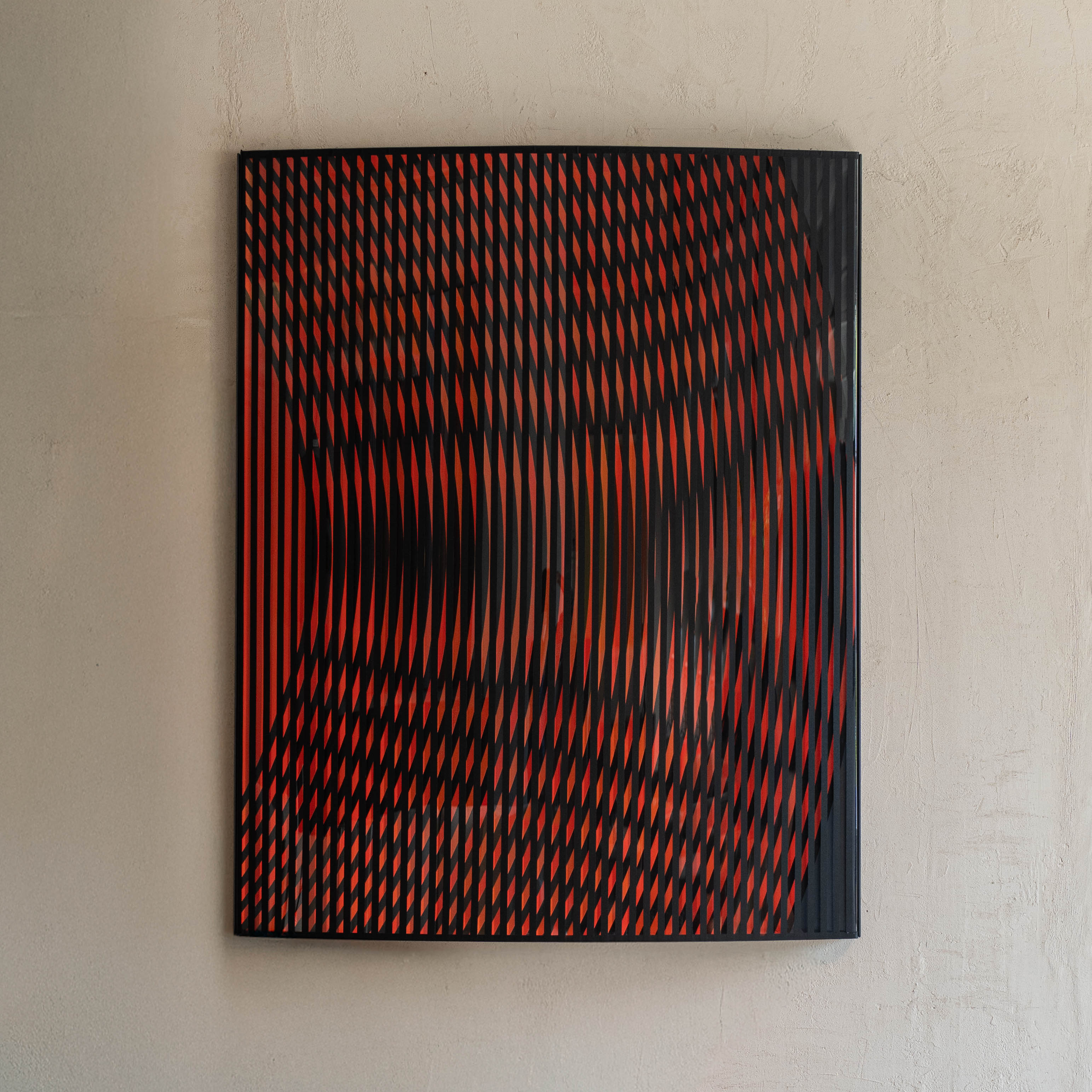 Colorwave Acrylic Motion Modern Wall Art Painting