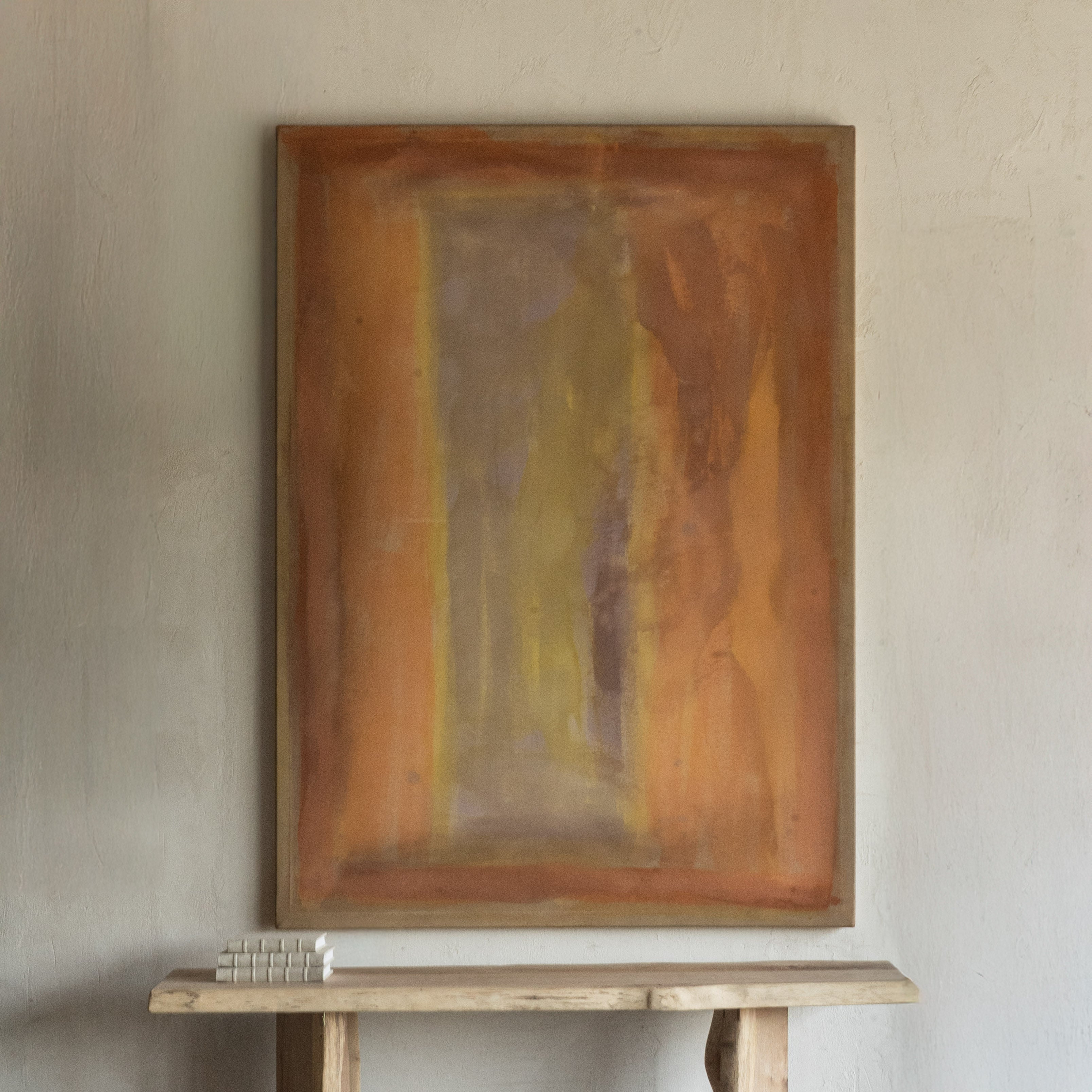 Earthen Trace Hand Painted Wall Art Painting
