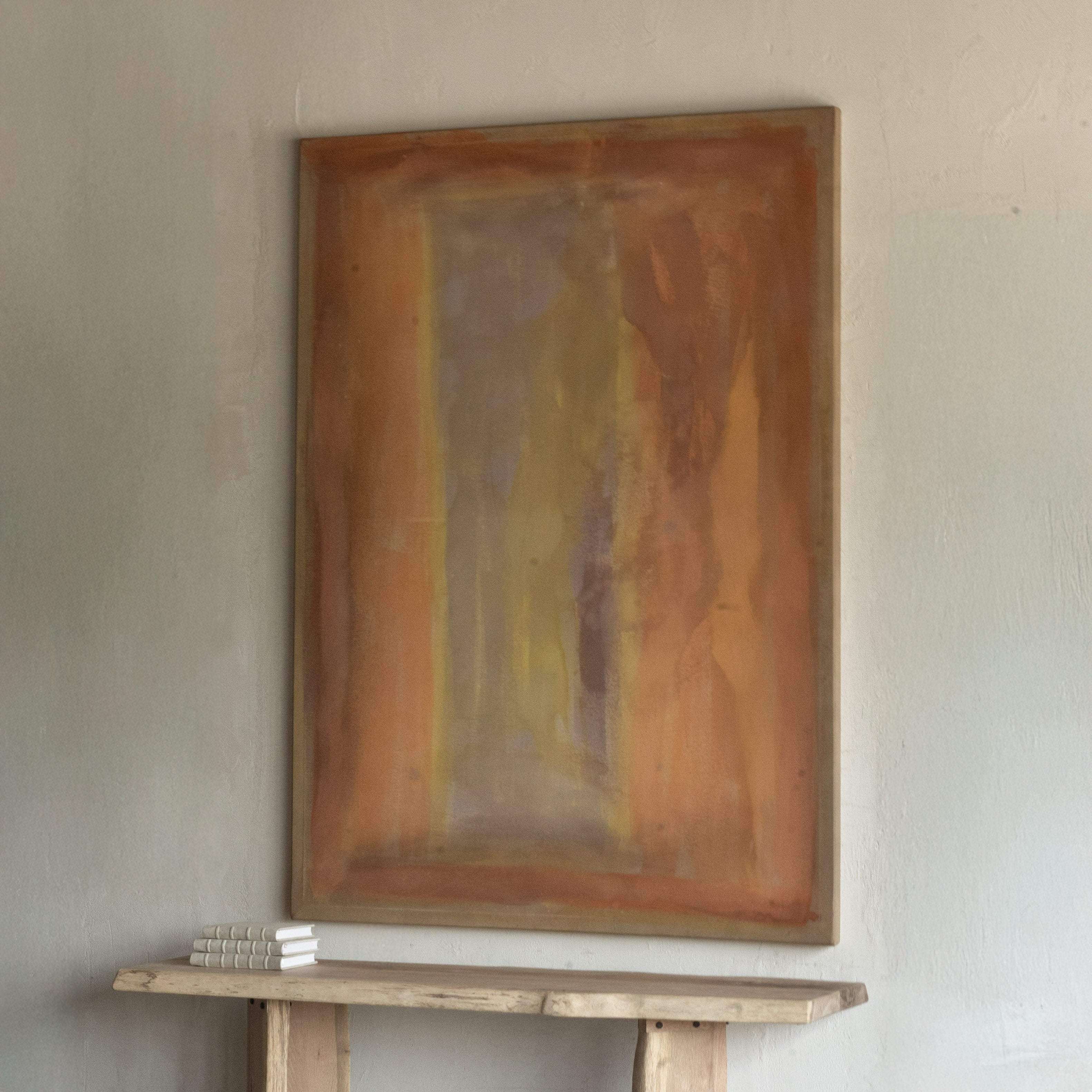 Earthen Trace Hand Painted Wall Art Painting
