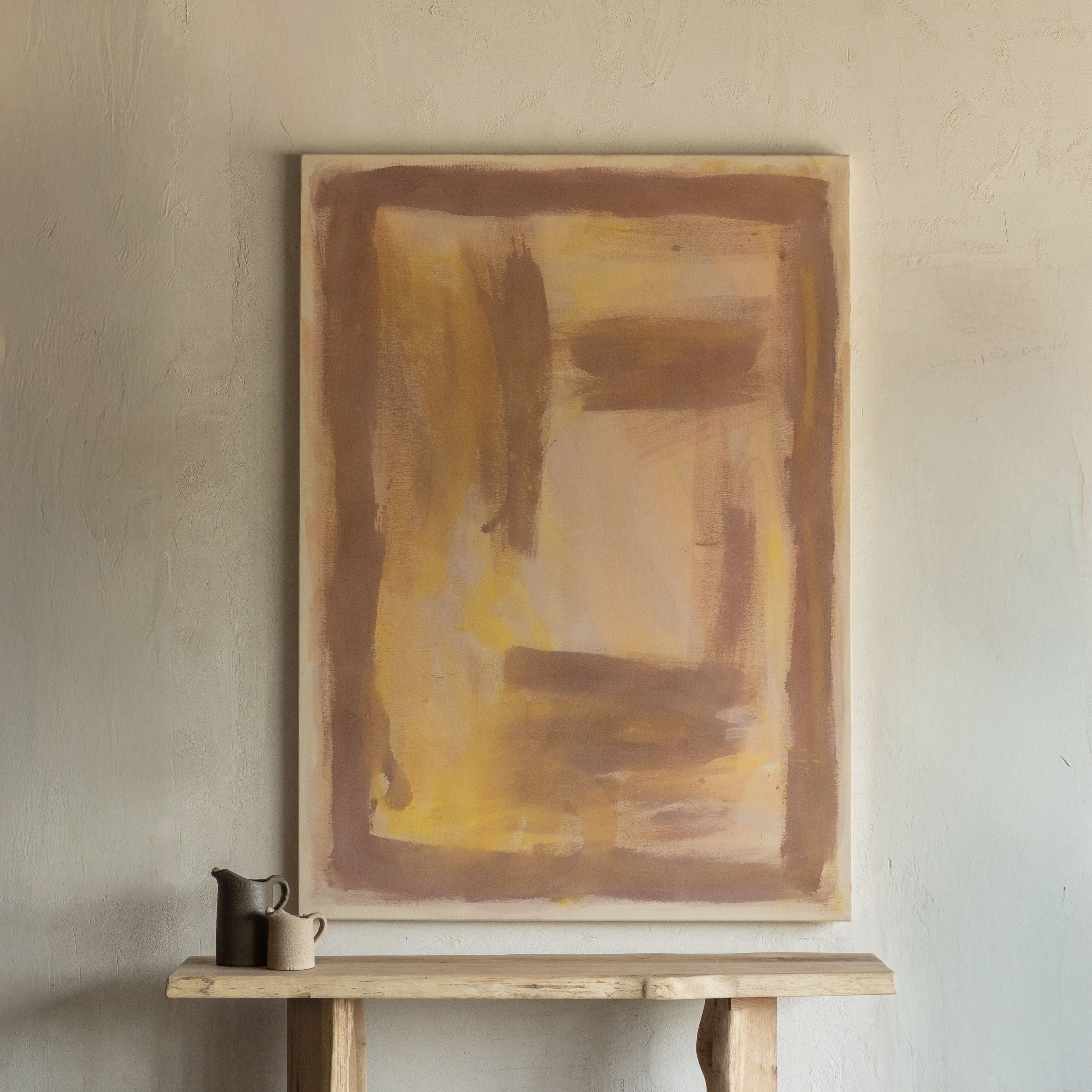 Earthen Pulse Wall Art Painting 130x180cm
