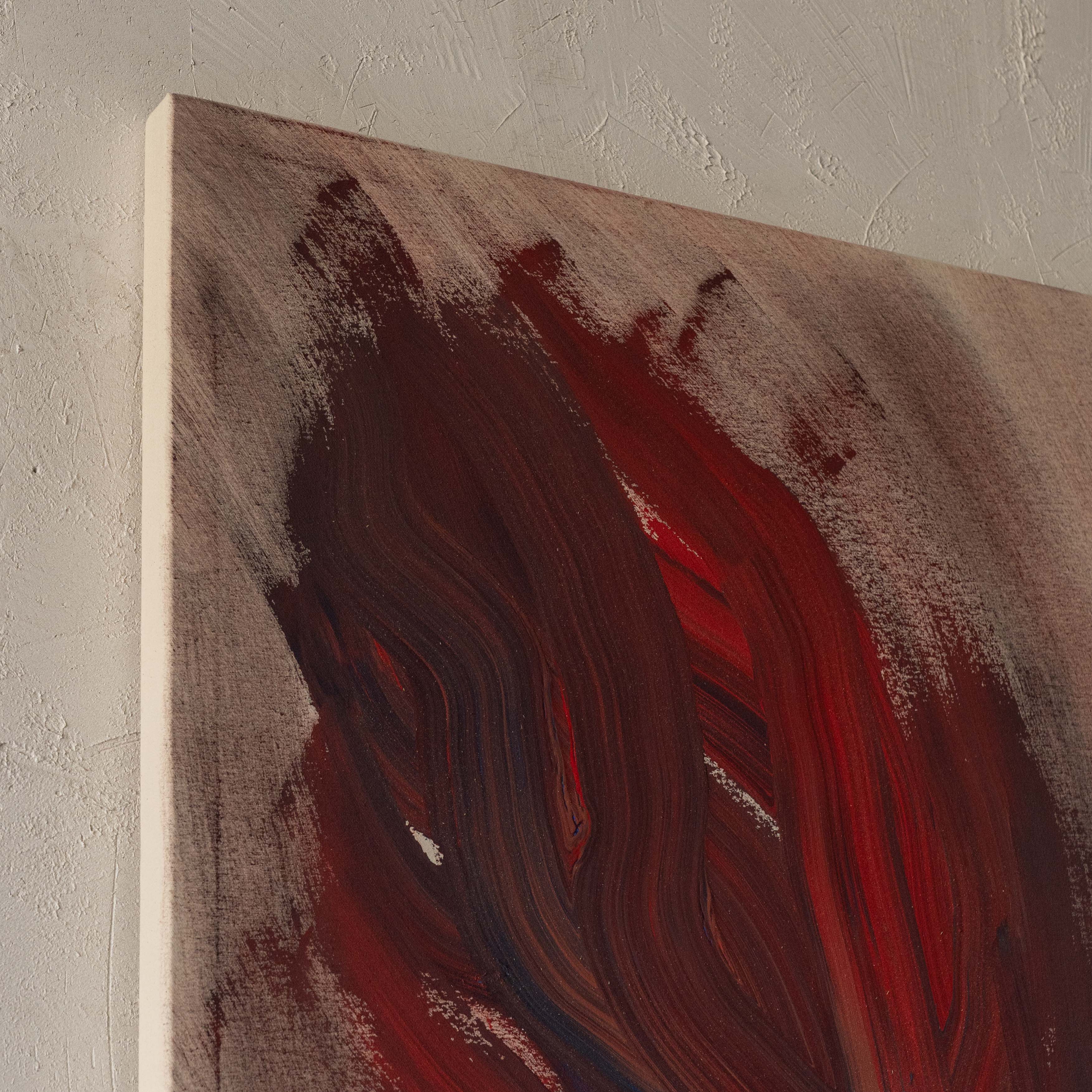 Whispered Ember Wall Art Painting