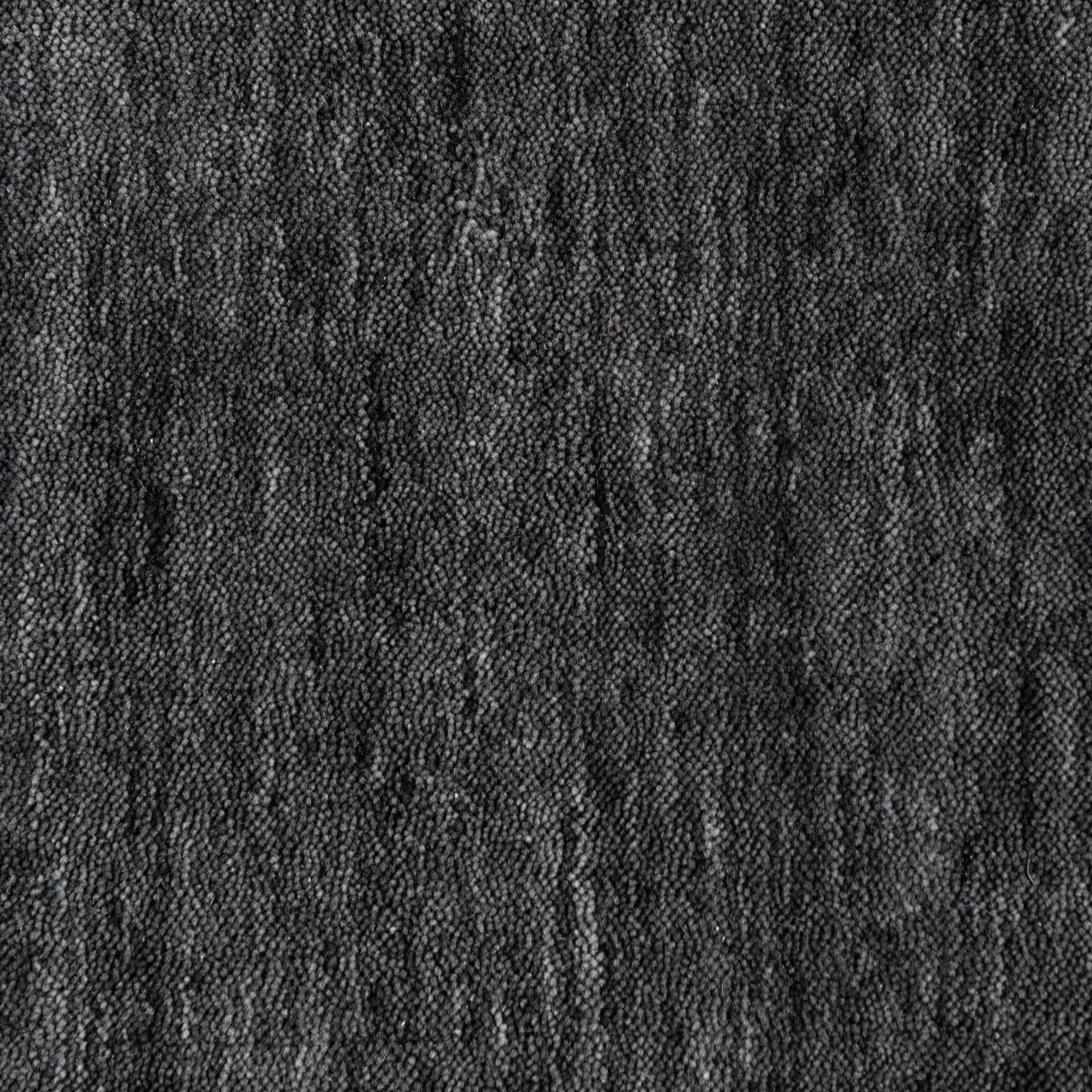 Aviral Handcrafted Black and Grey Wool Soft Rug - Rug - WS Living - UAE Modern Home Furniture Stores in Dubai