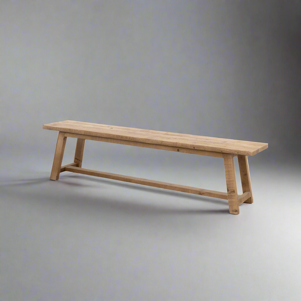 Handmade Rectangle Wooden Bench