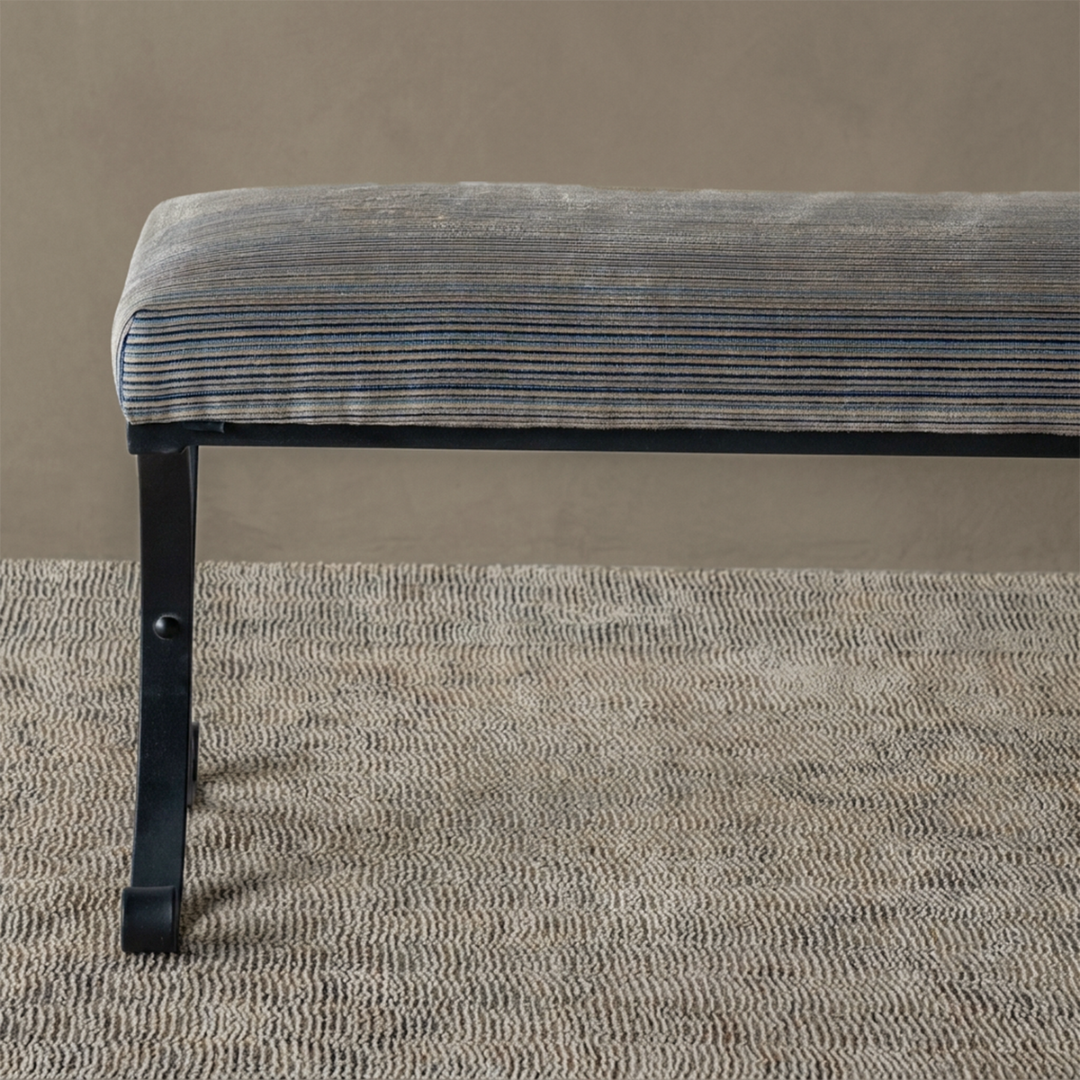 Varenne Classic European Upholstered Bench