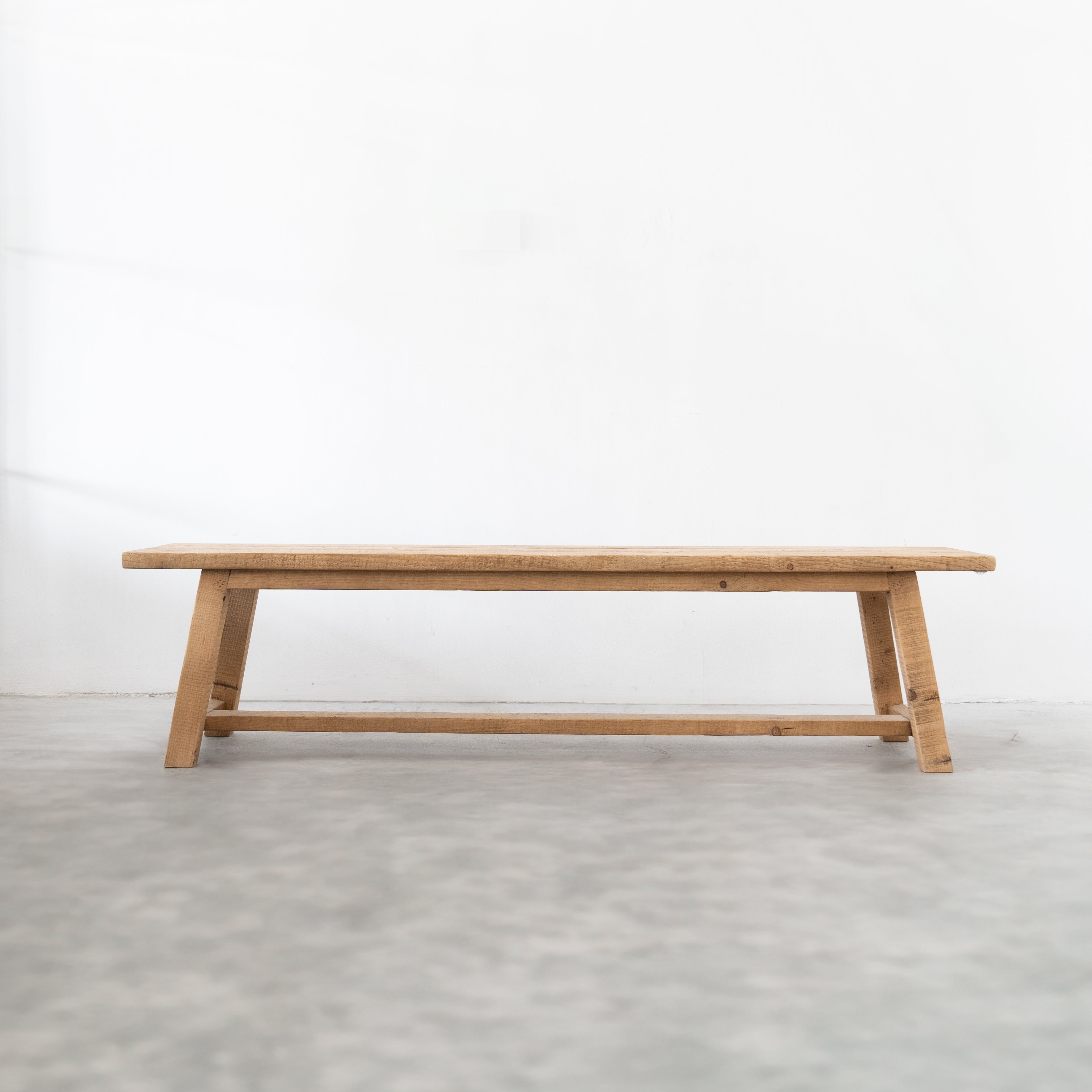 Wooden Bench  - WS Living - UAE - Bench Wood and steel Furnitures - Dubai