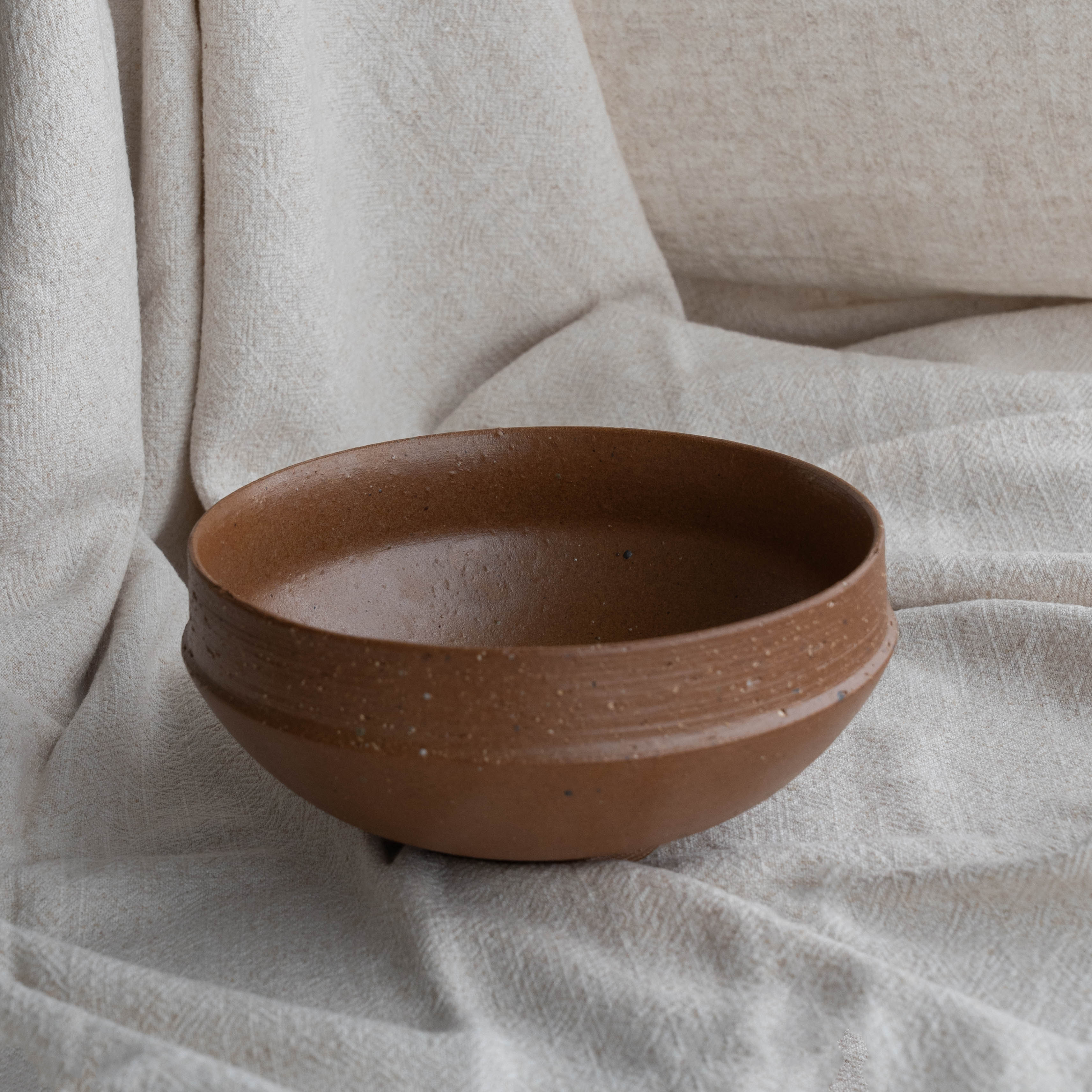 Claycore Terracotta Bowl  - Red Orange | Big