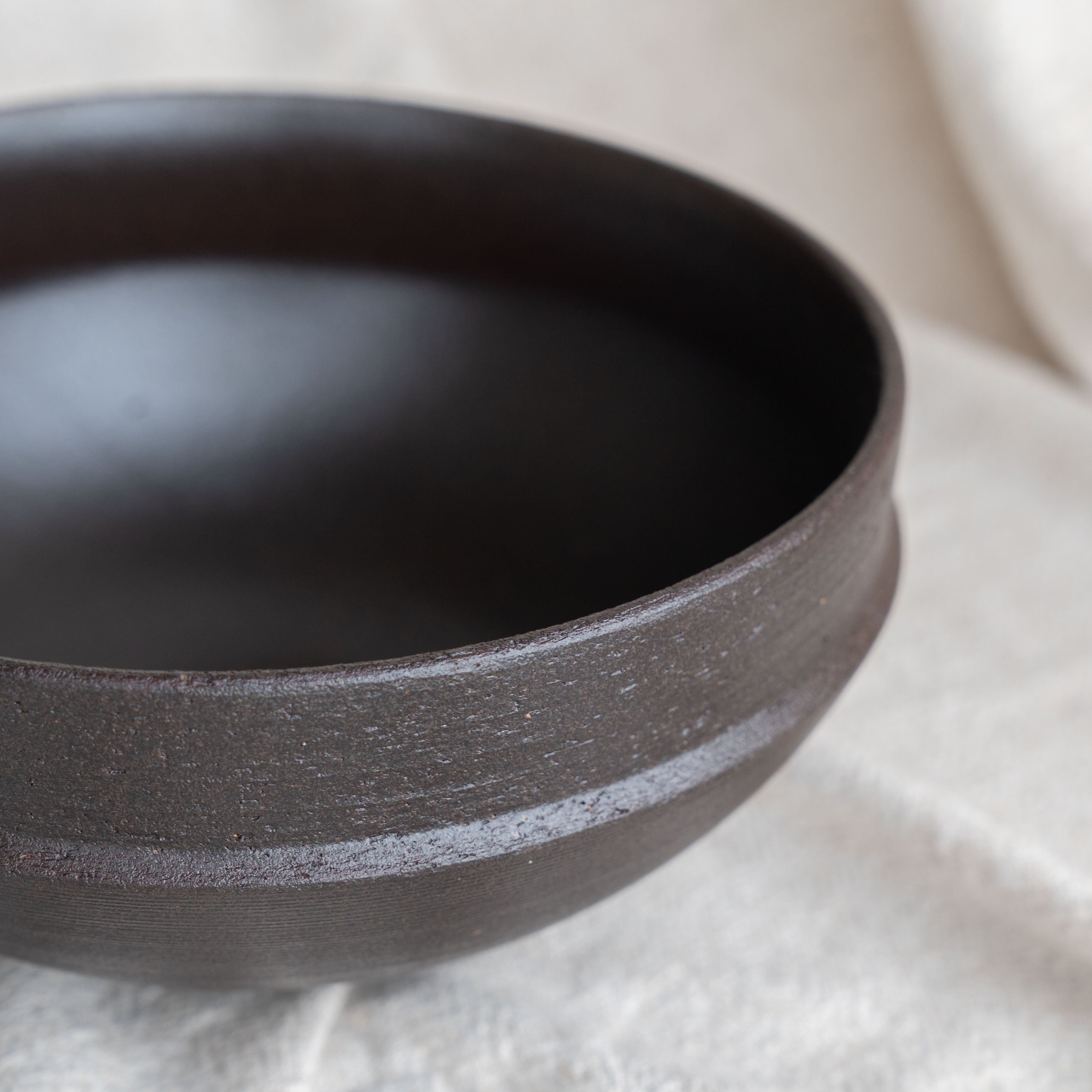 Claycore Terracotta Bowl  - Black | Small