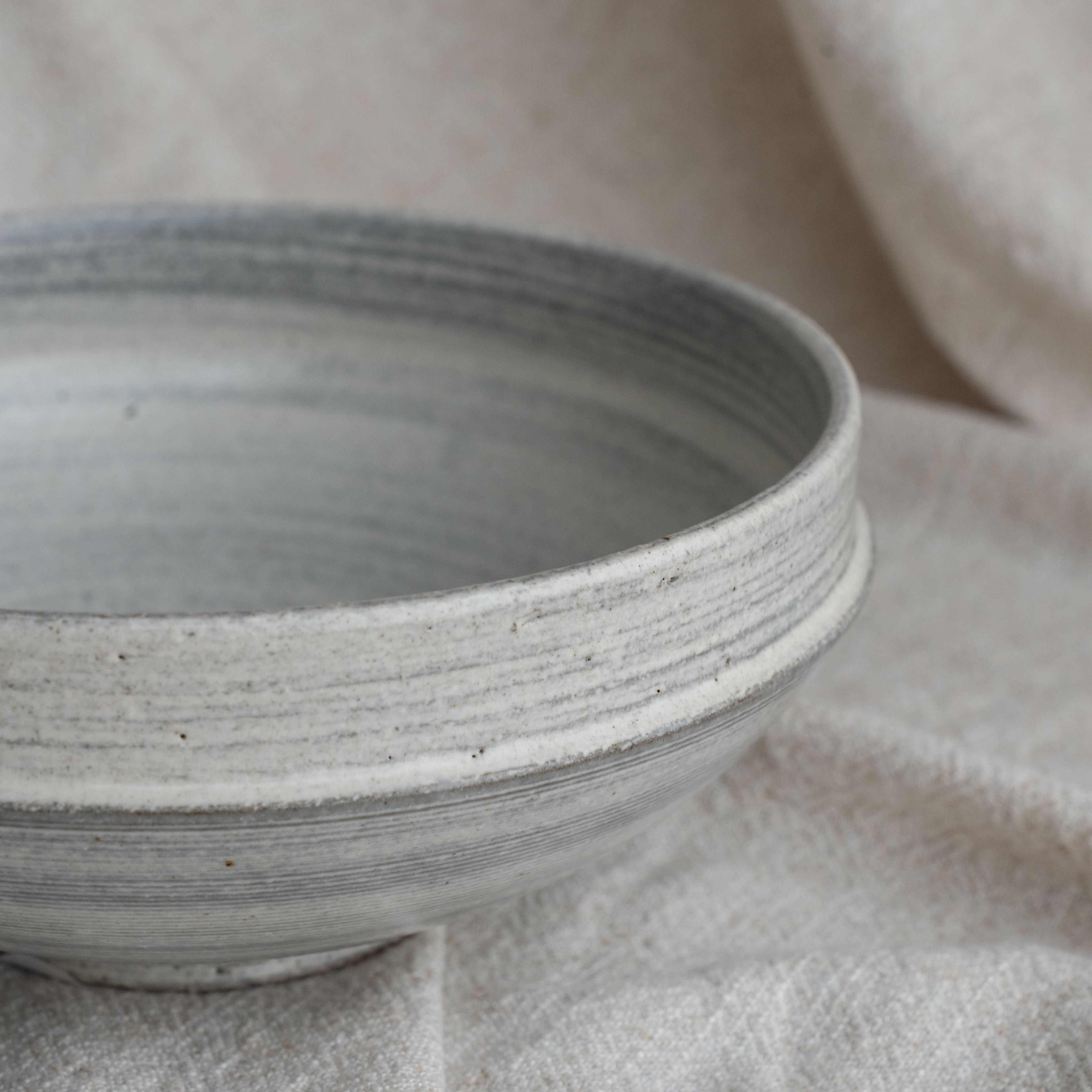 Claycore Terracotta Bowl  - White | Big