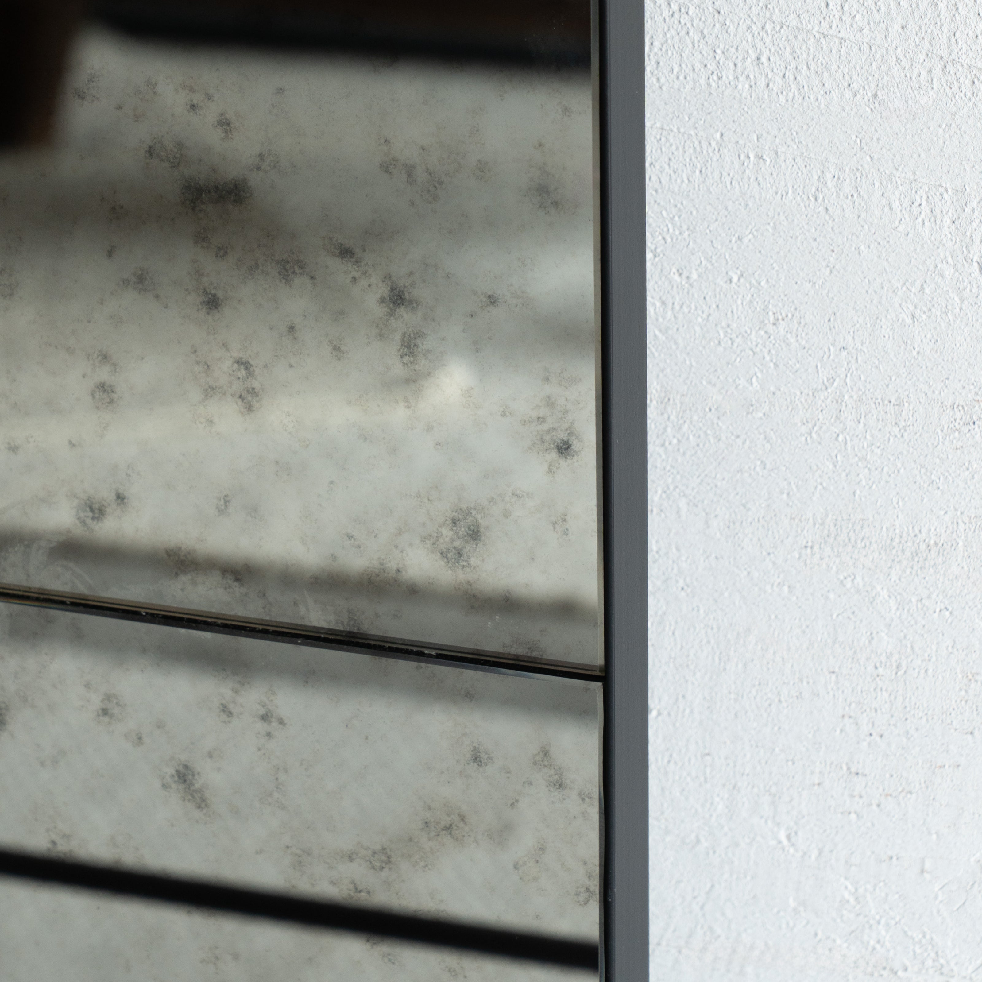 View of Carter Textured Full Length Floor & Wall Mirror in Dubai | WS Living ...