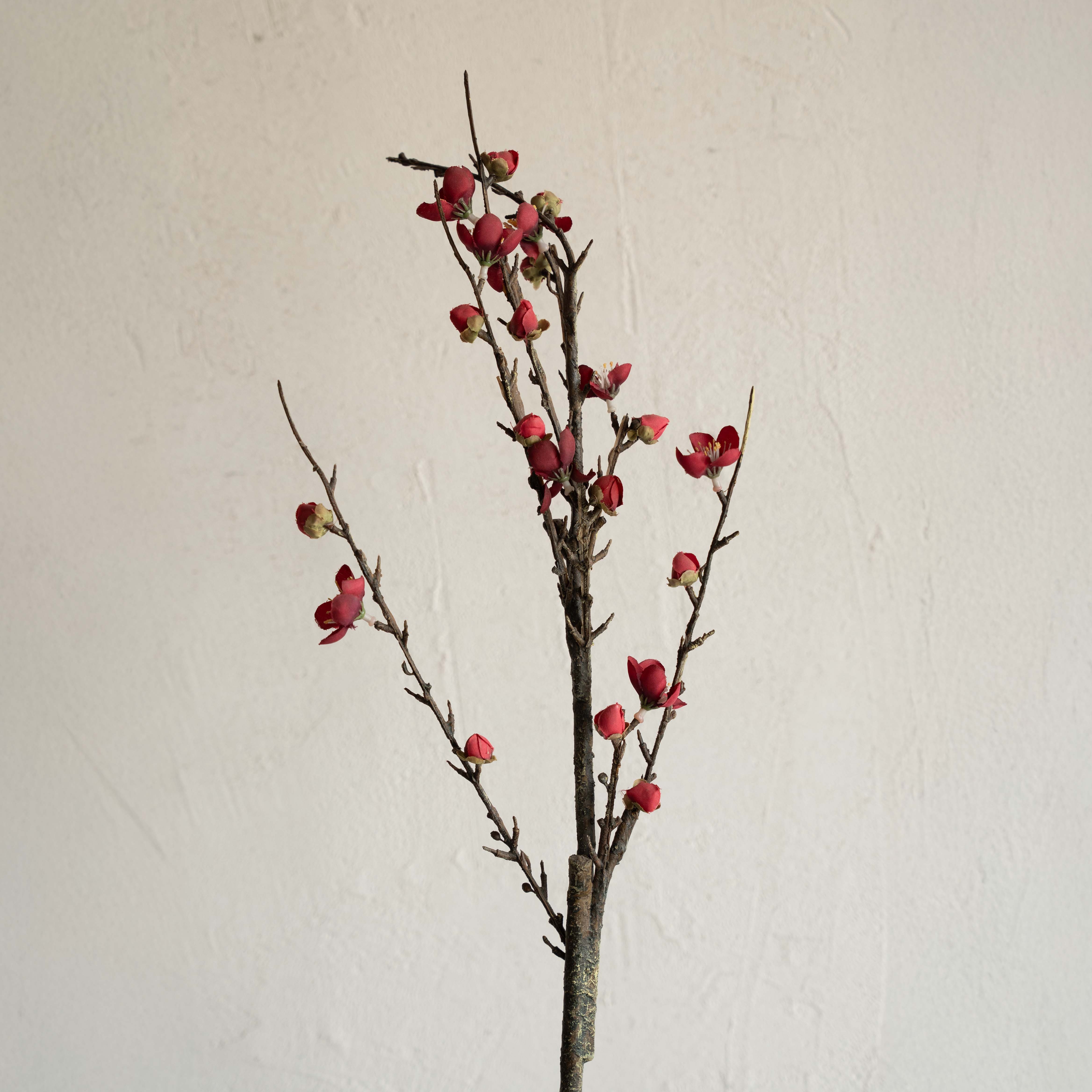 Artificial Plant - Cherry Blossom Red
