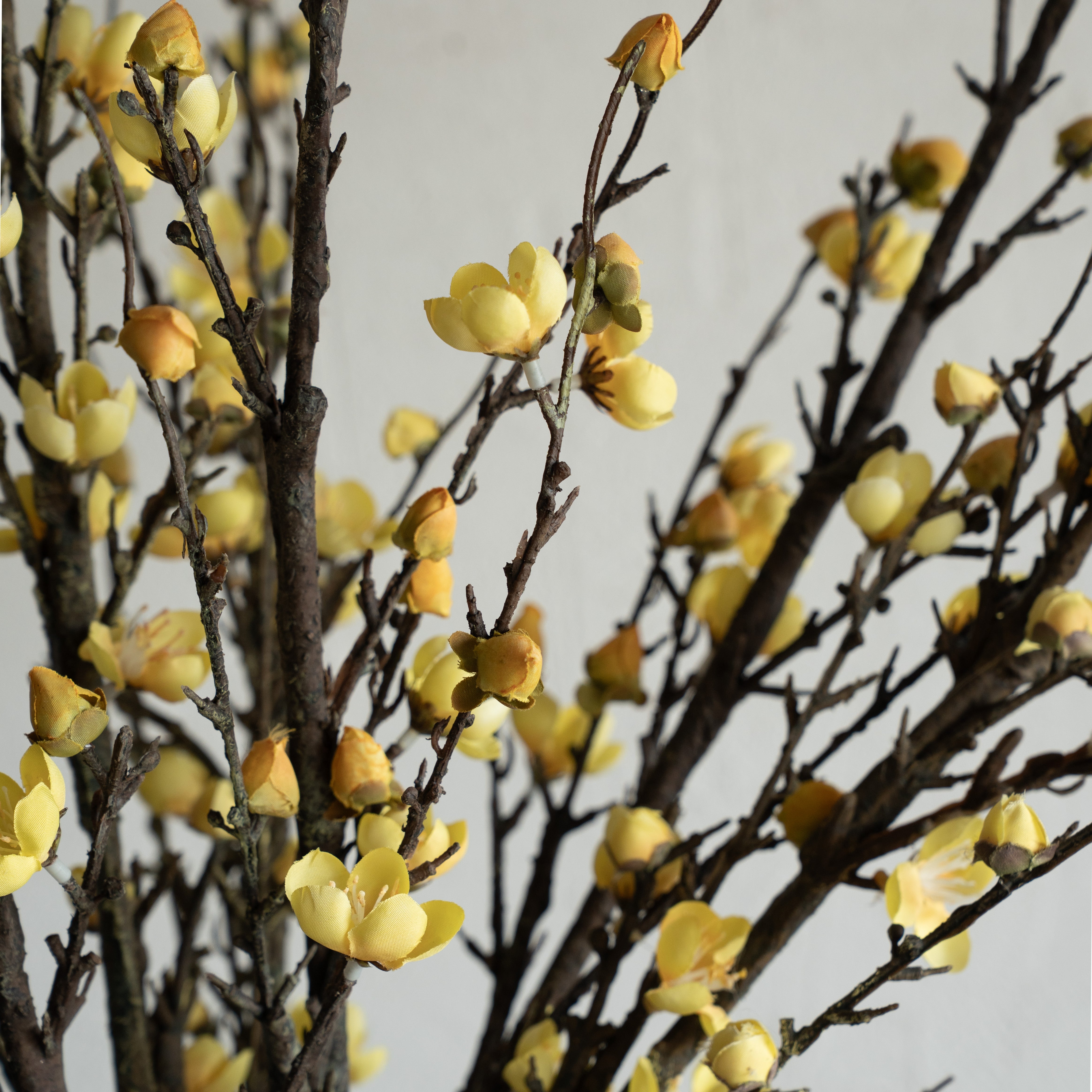 Artificial Plant - Cherry Blossom Yellow