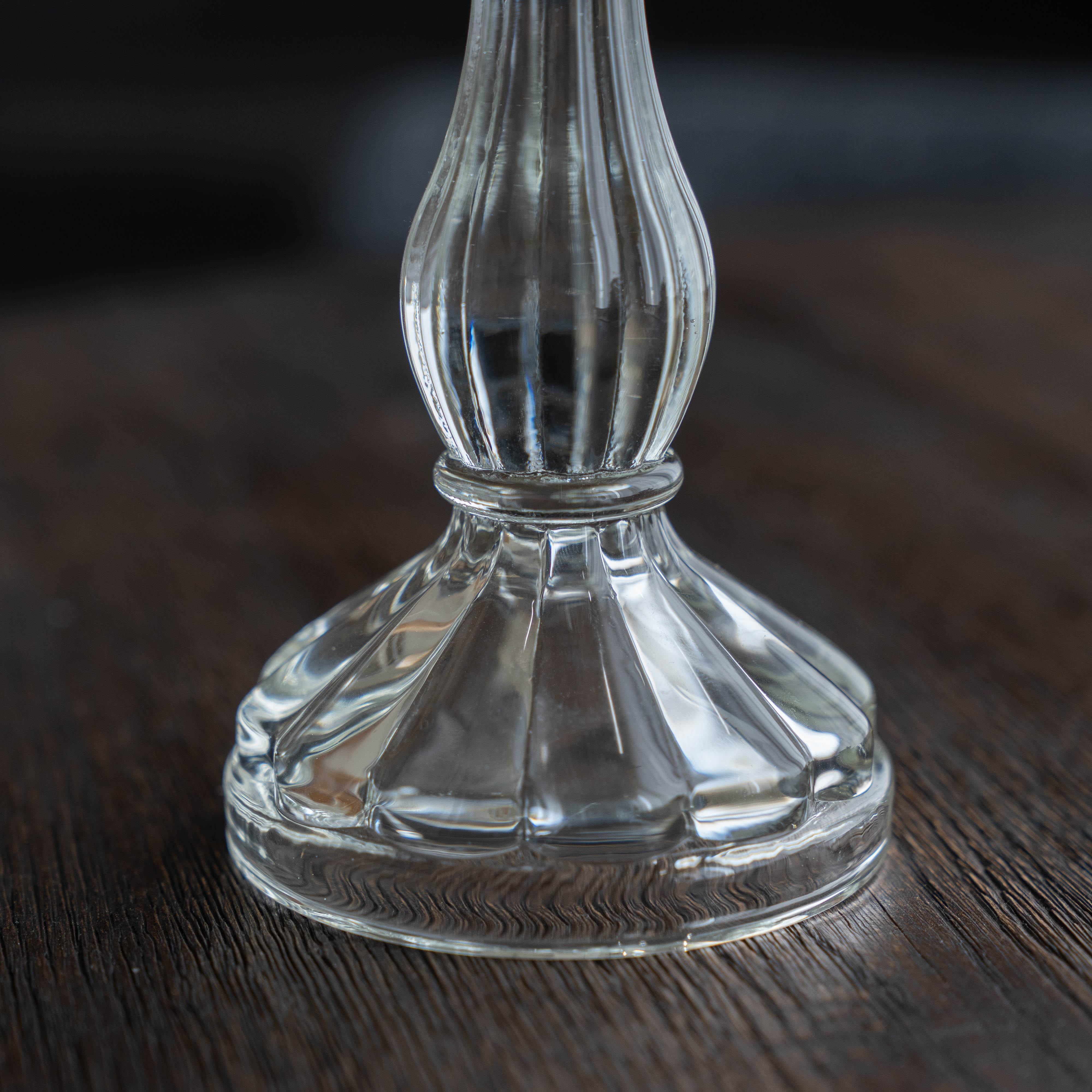 Elara Glass Classic Candle Holder