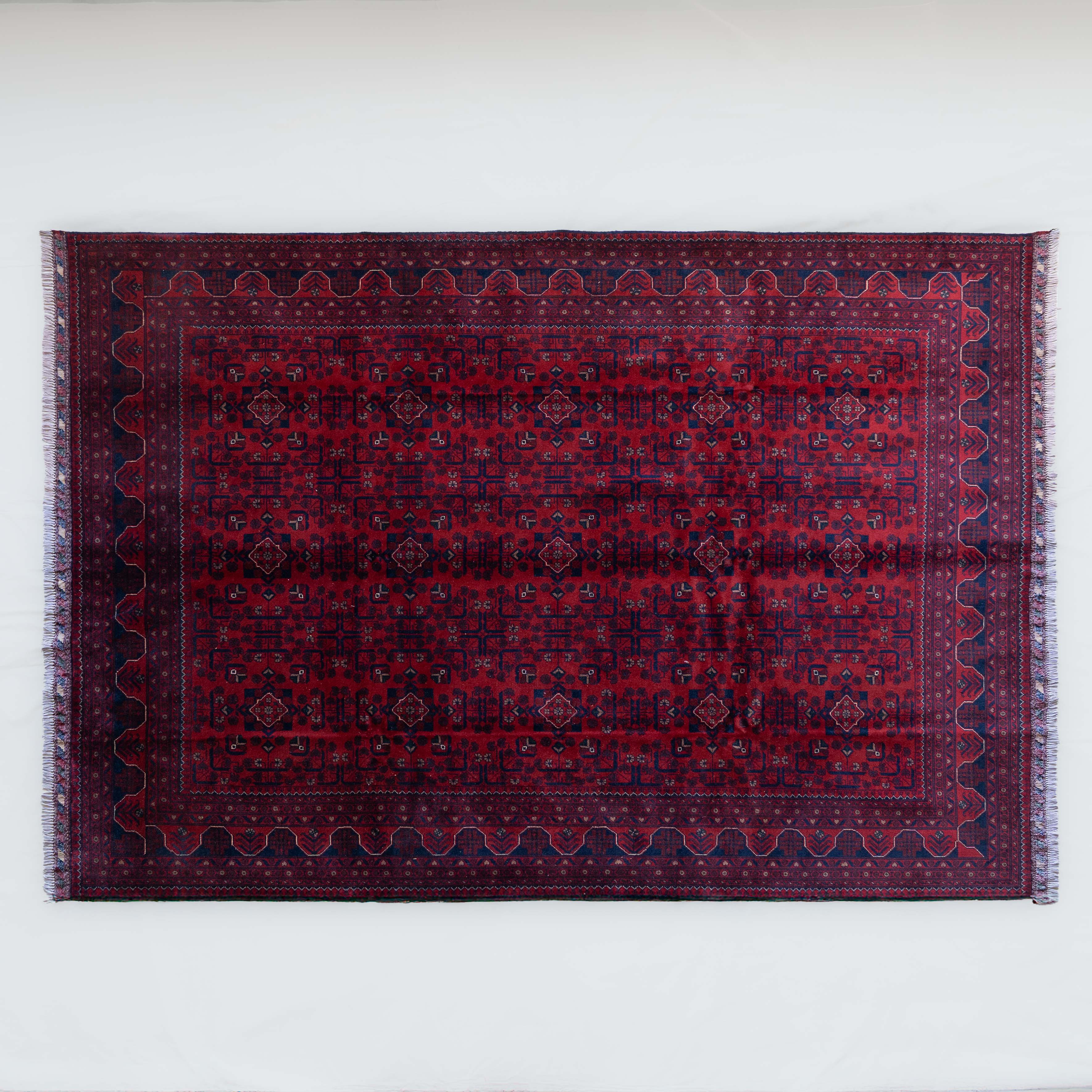 Sahir Vintage Anatolian Afghan Rug 309x204cm