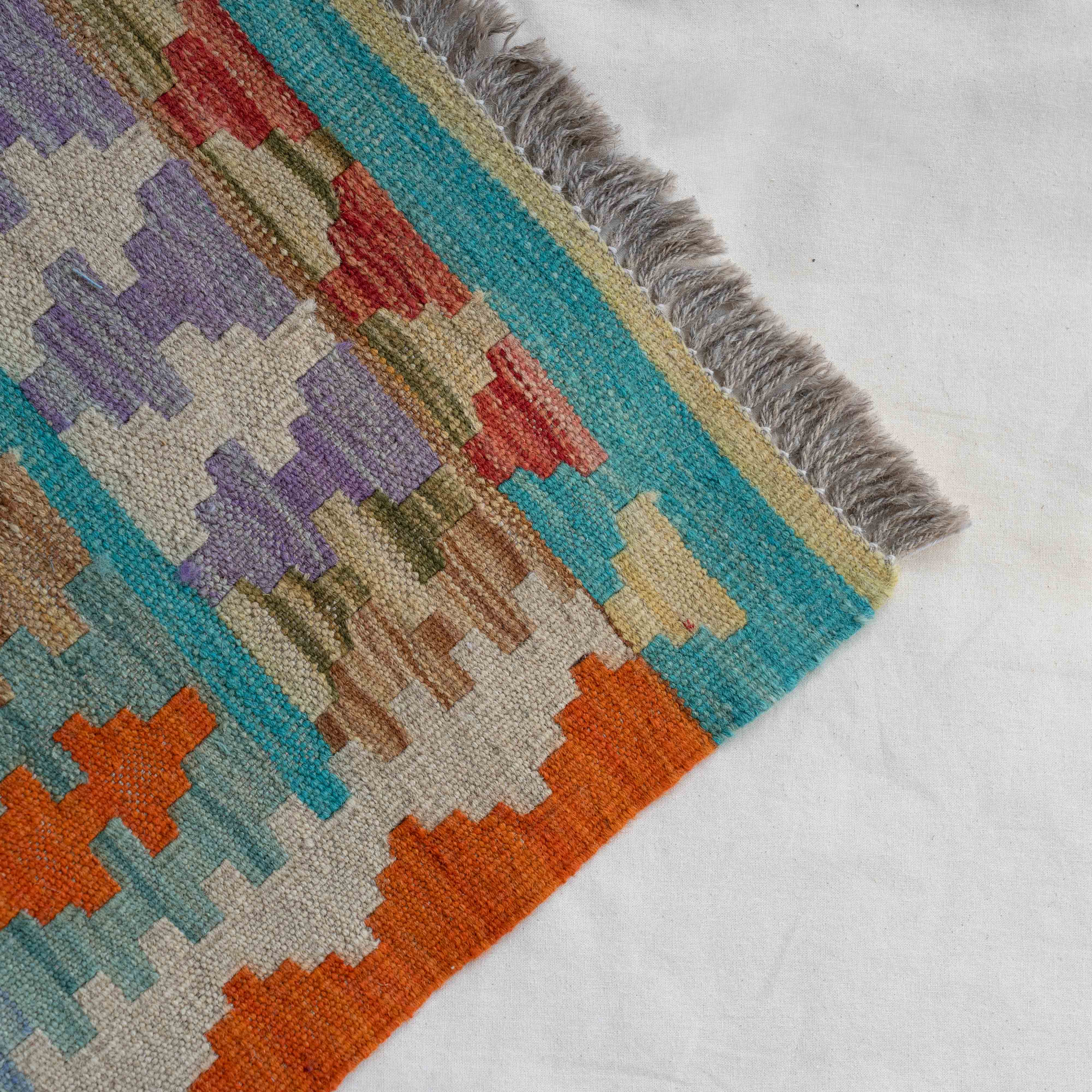 Dastan Ancestral Handcrafted Vintage Kilim Rug