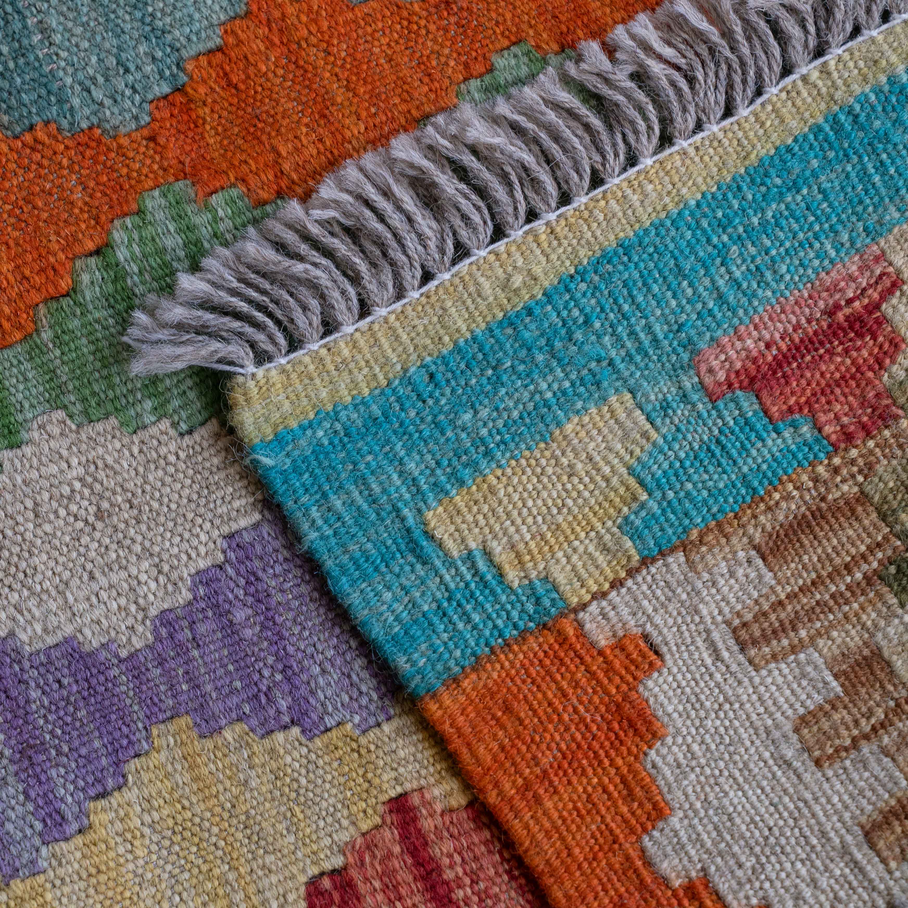 Dastan Ancestral Handcrafted Vintage Kilim Rug