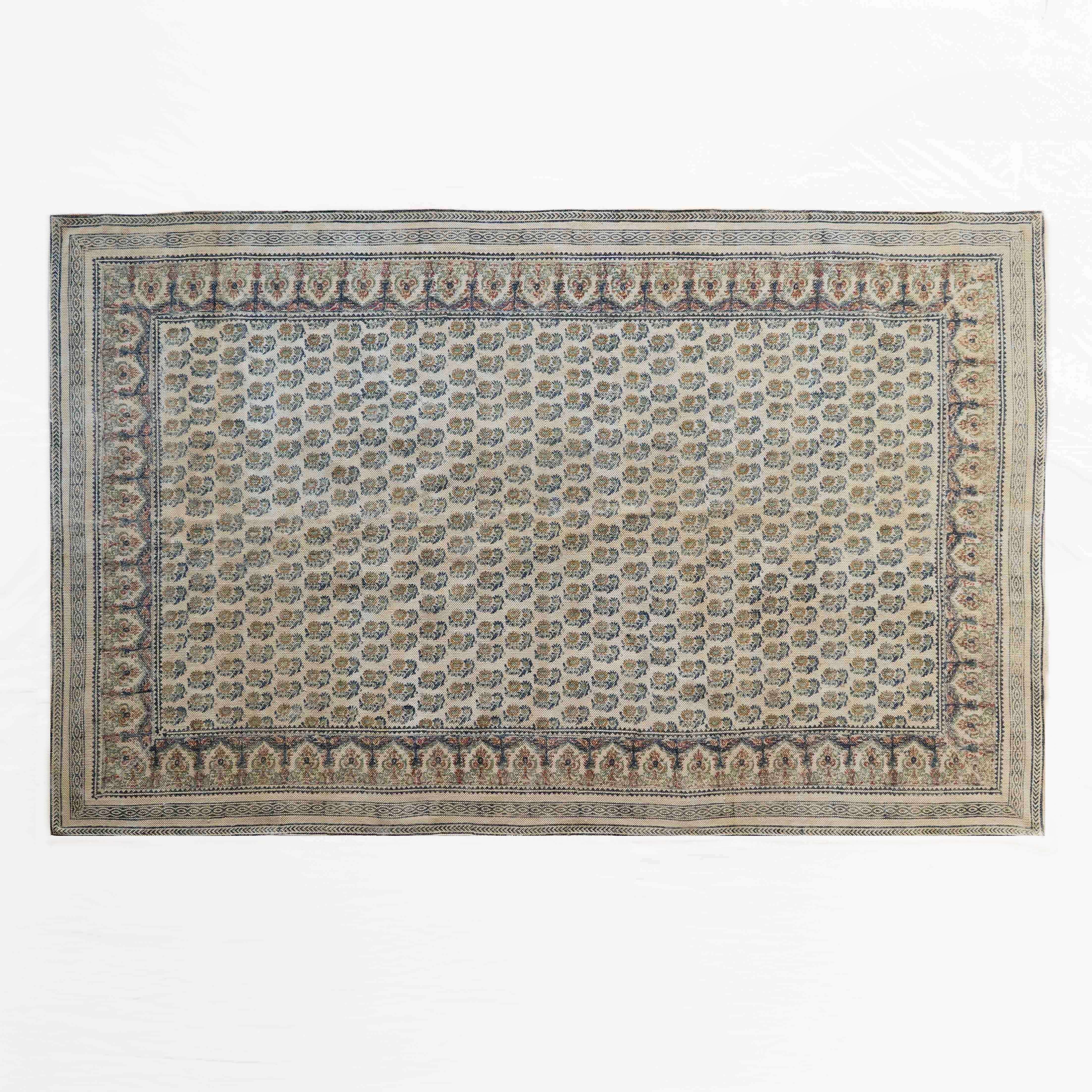 Pattern Press Printed Cotton Rug - NFEWSL-R11 , R12