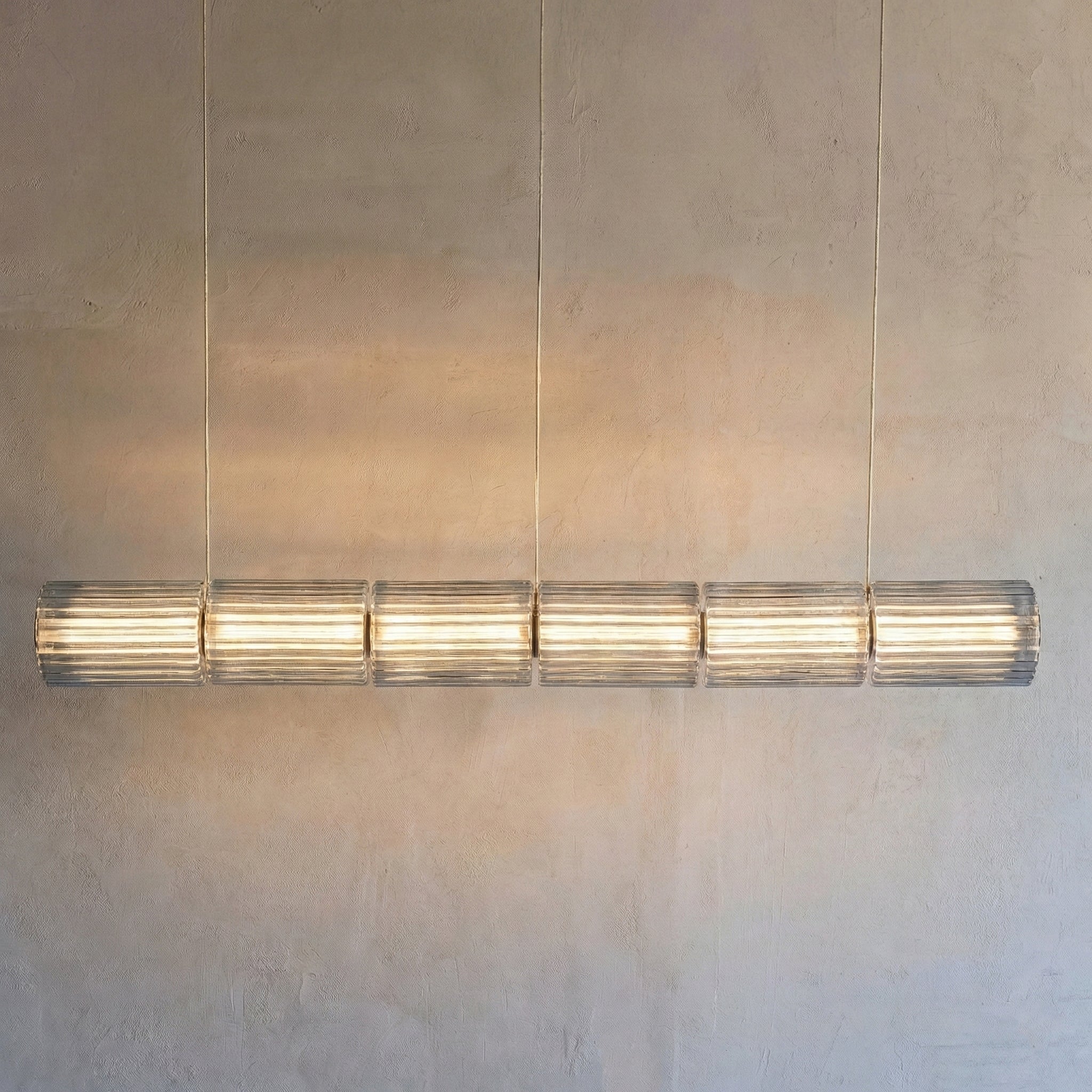 Strata Linear 175 Column Horizontal Pendant Lamp