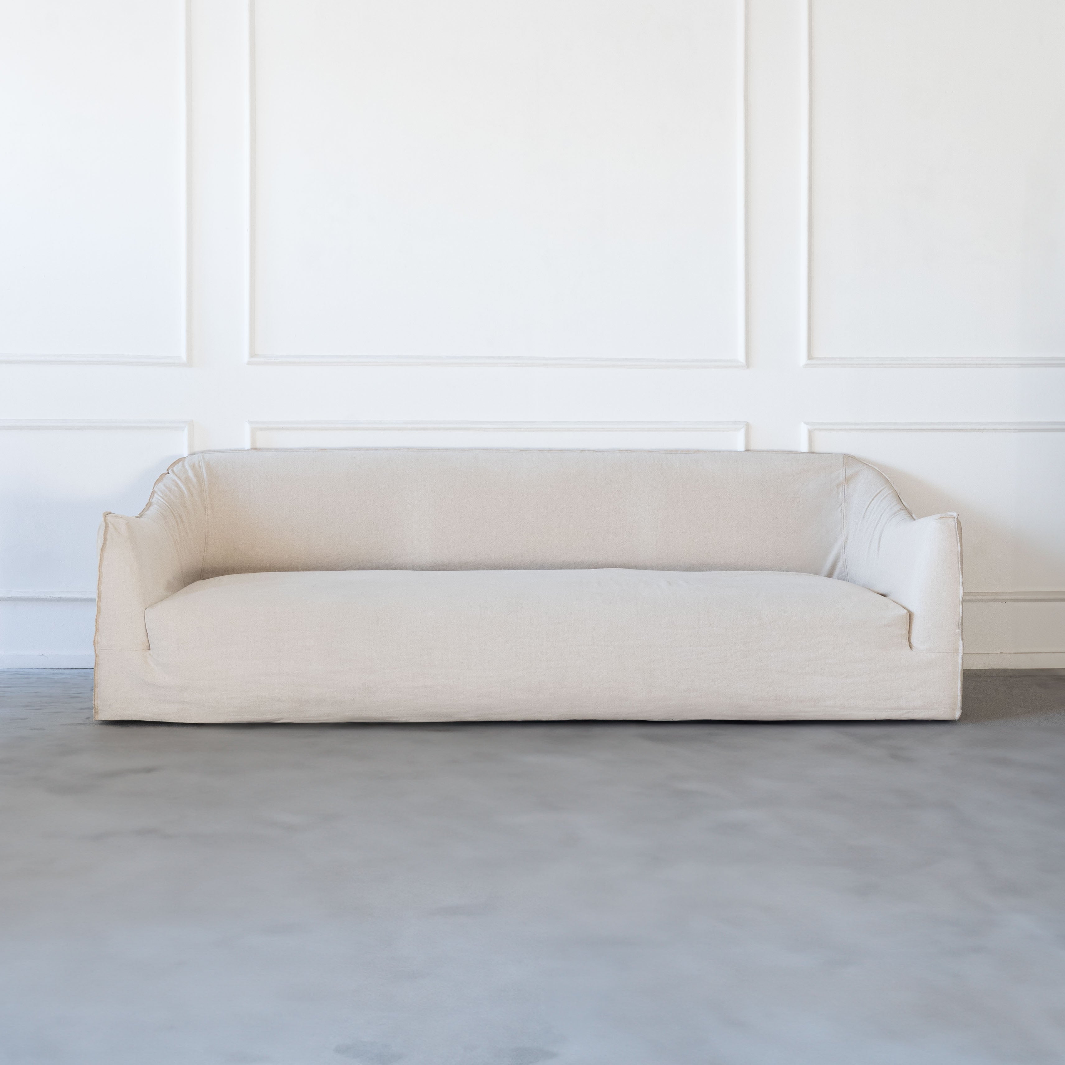 Clara Sofa-Beige - Sofas - WS Living - UAE Modern Home Furniture Stores in Dubai