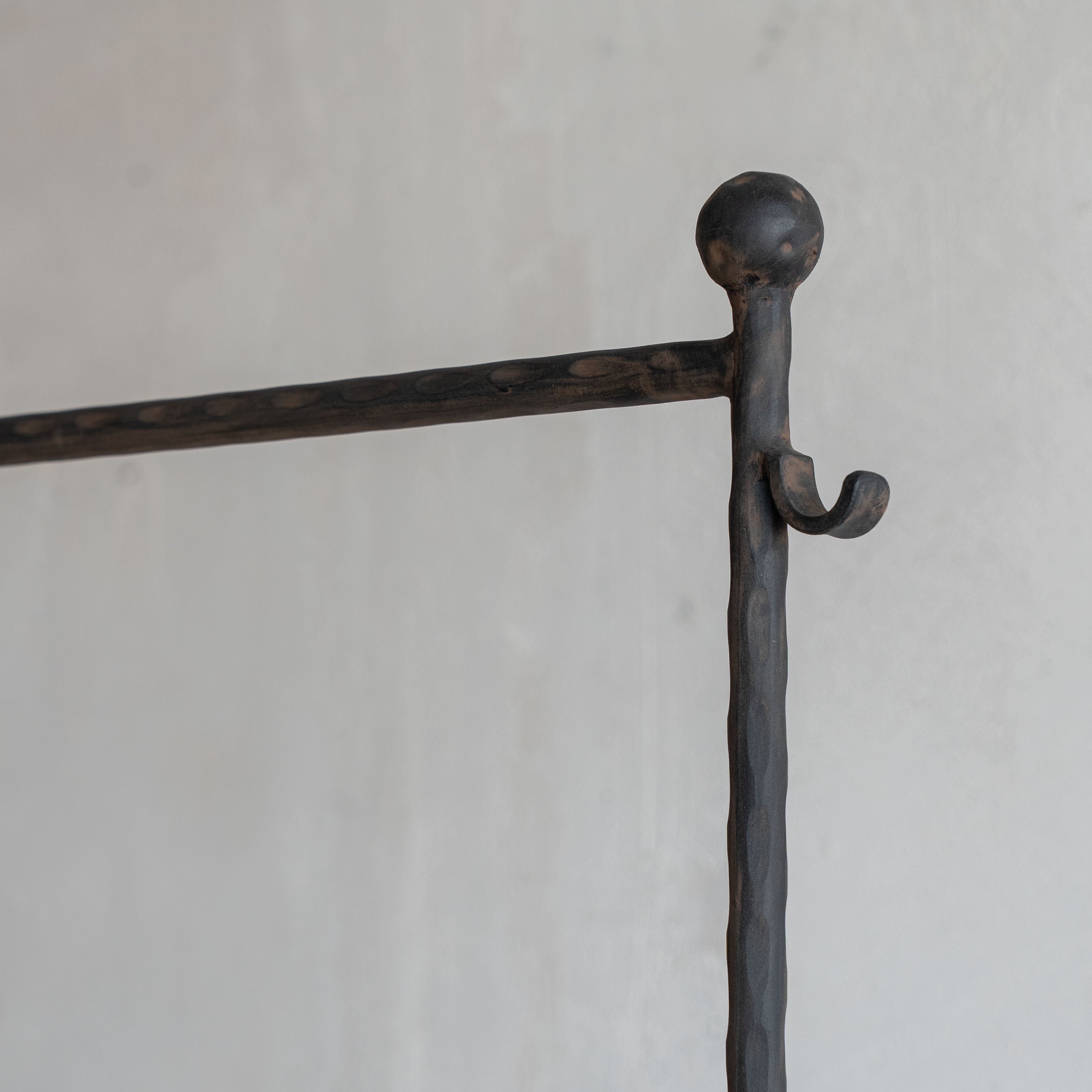 Torino Minimal Steel Floor Cloth Hanger