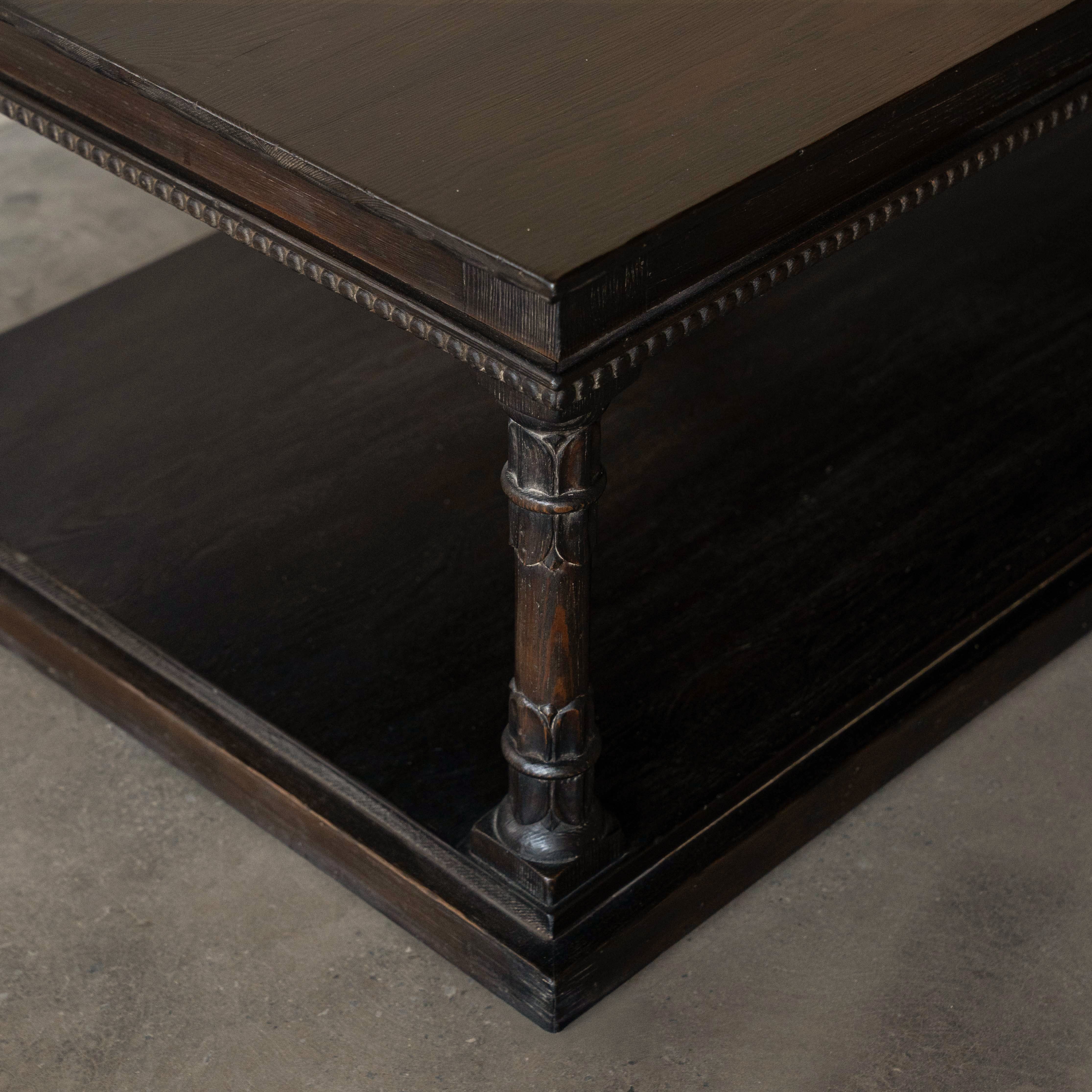 Bituin Real Antique Tribal Coffee Table