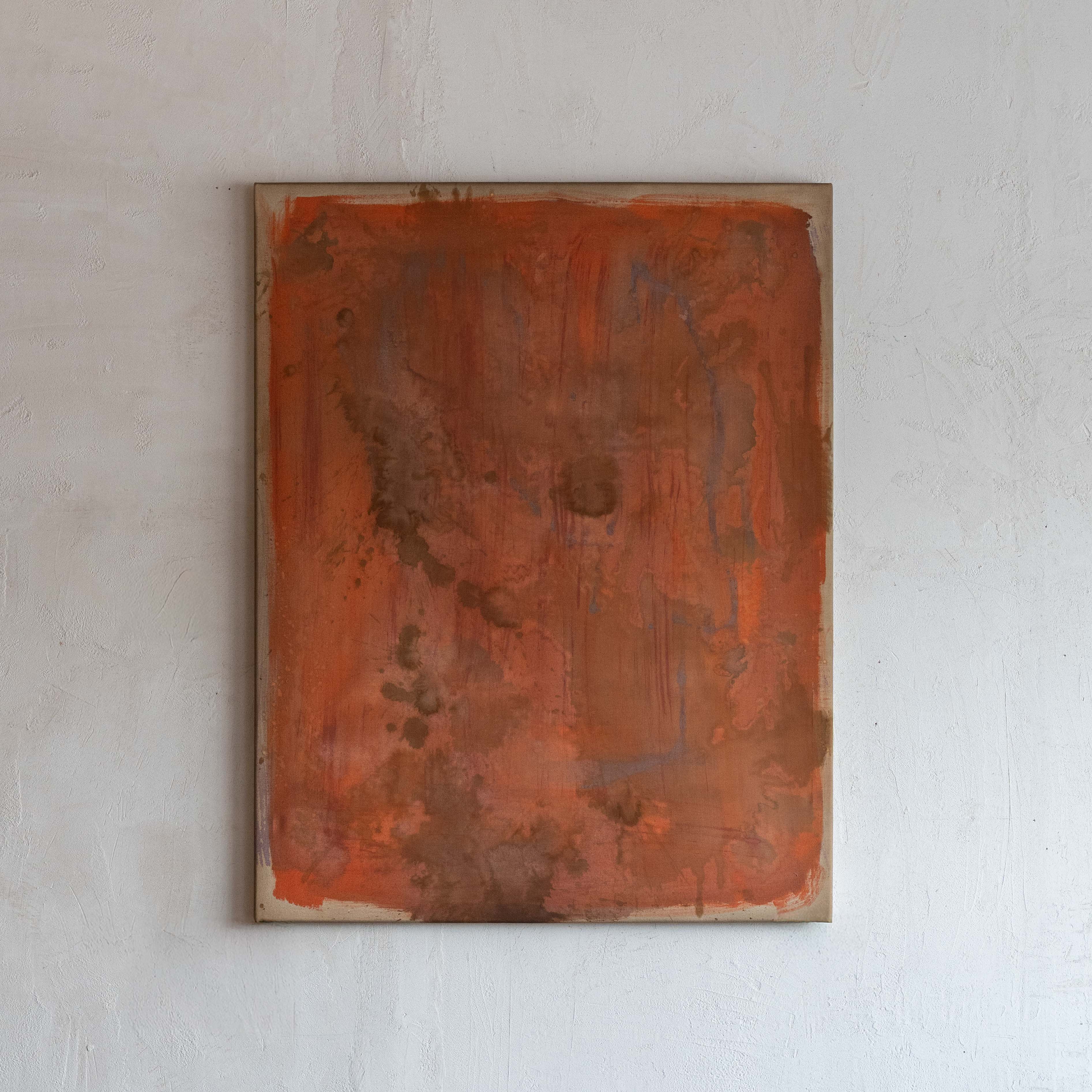 Burn of Noon | Framed Abstract Wall Art Painting