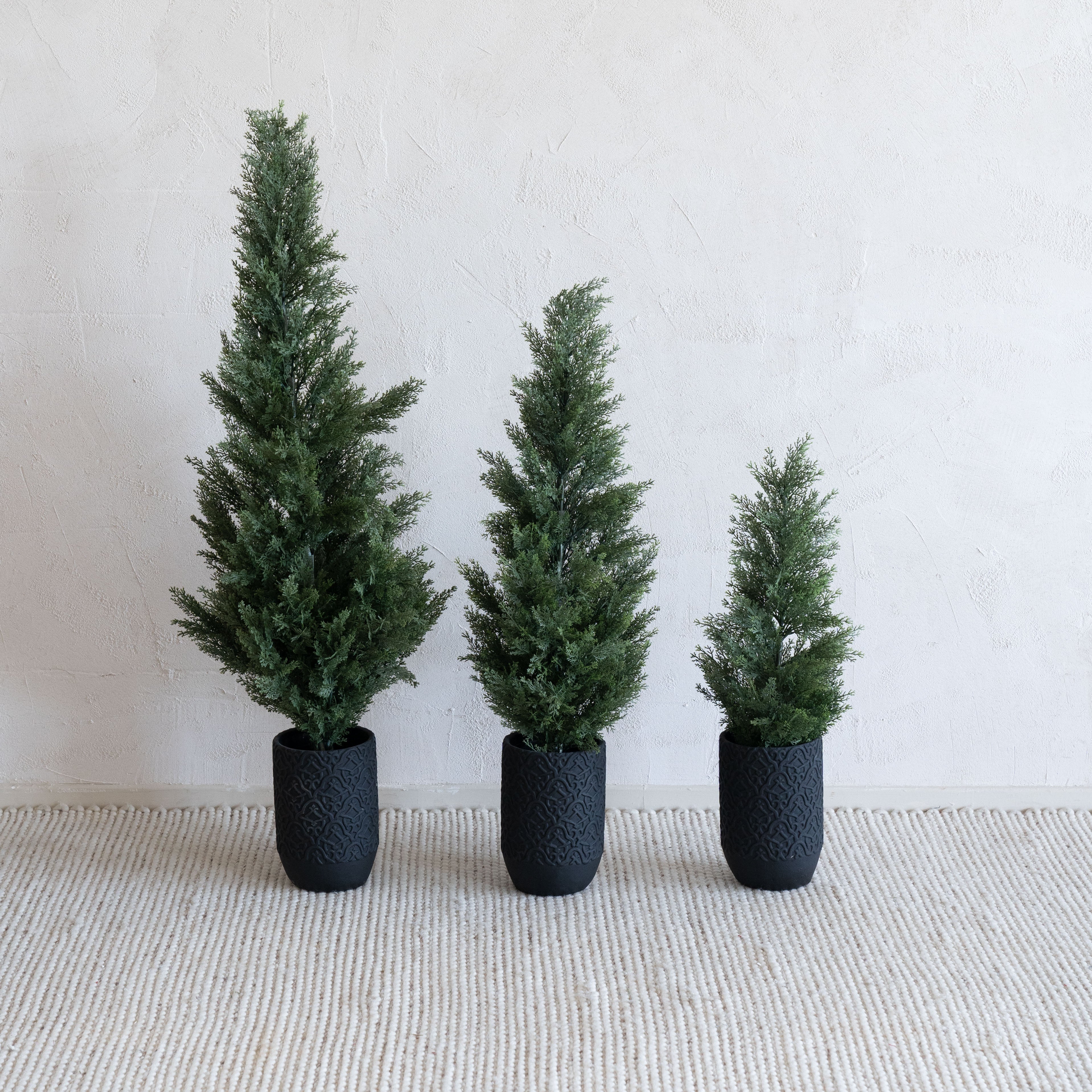 Conifers Handmade Decorative Artificial Tree-  Small- 681819  - WS Living - UAE - Artificial Tree Wood and steel Furnitures - Dubai