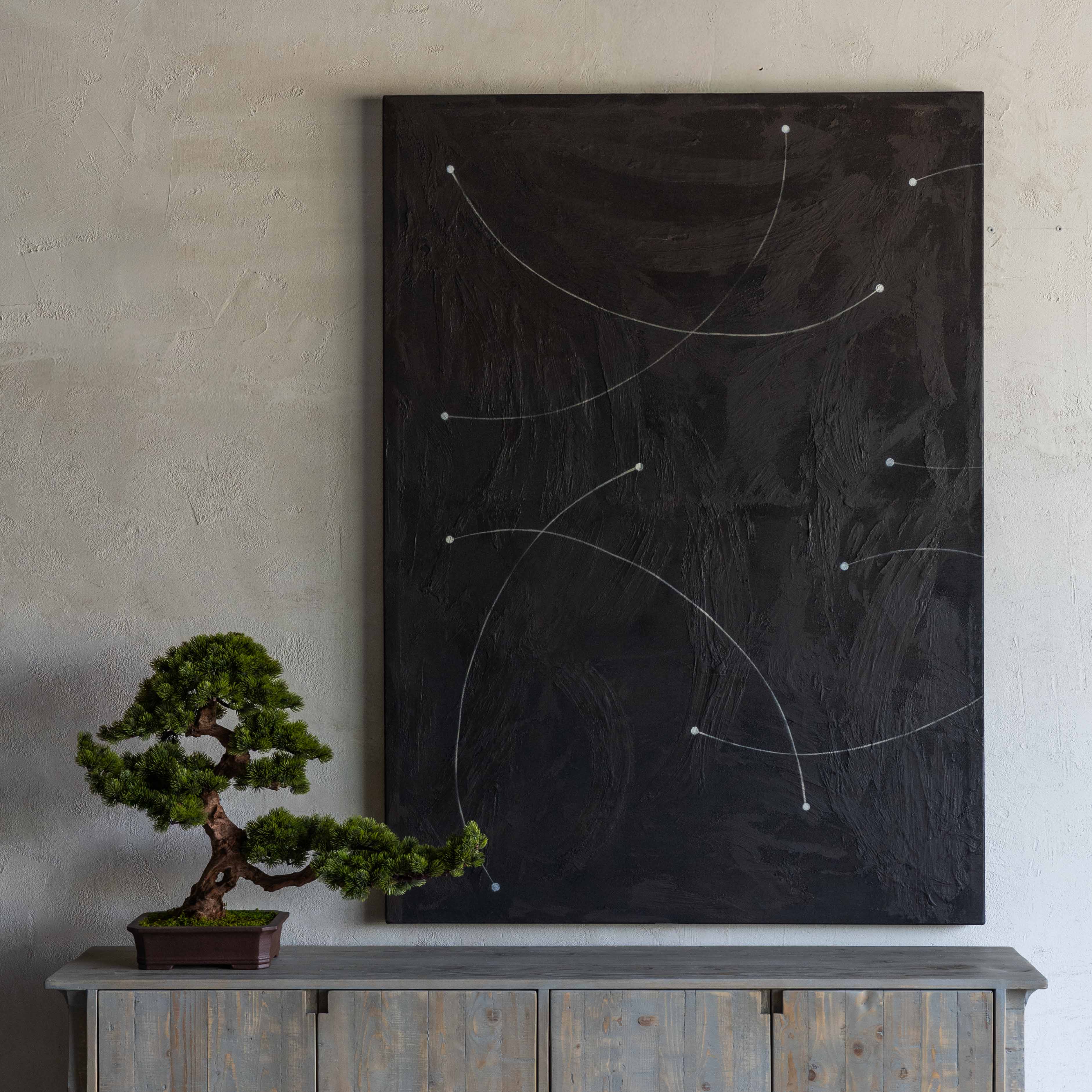 Costellazione Hand Painted Big Wall Art Painting