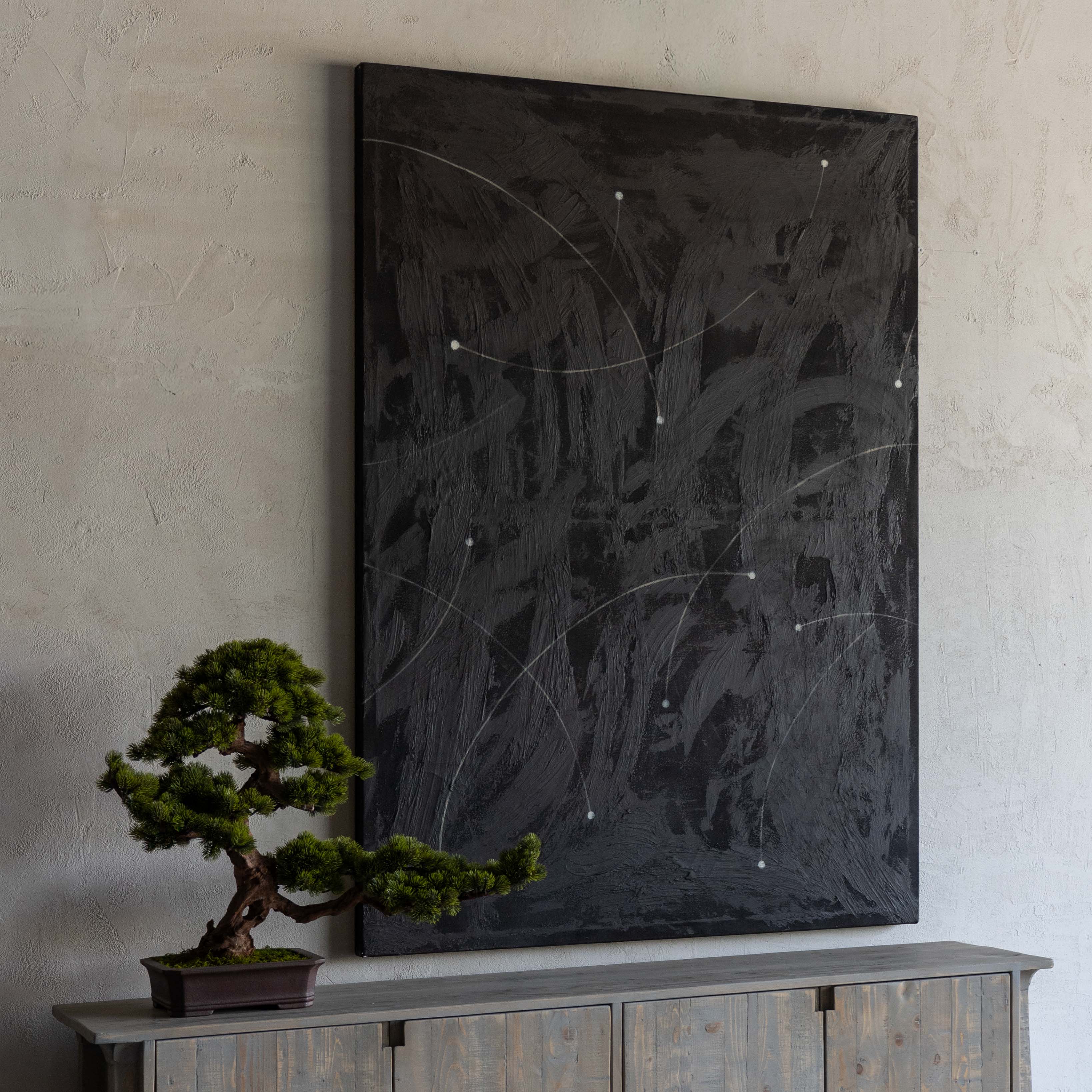 Costellazione Hand Painted Big Wall Art Painting