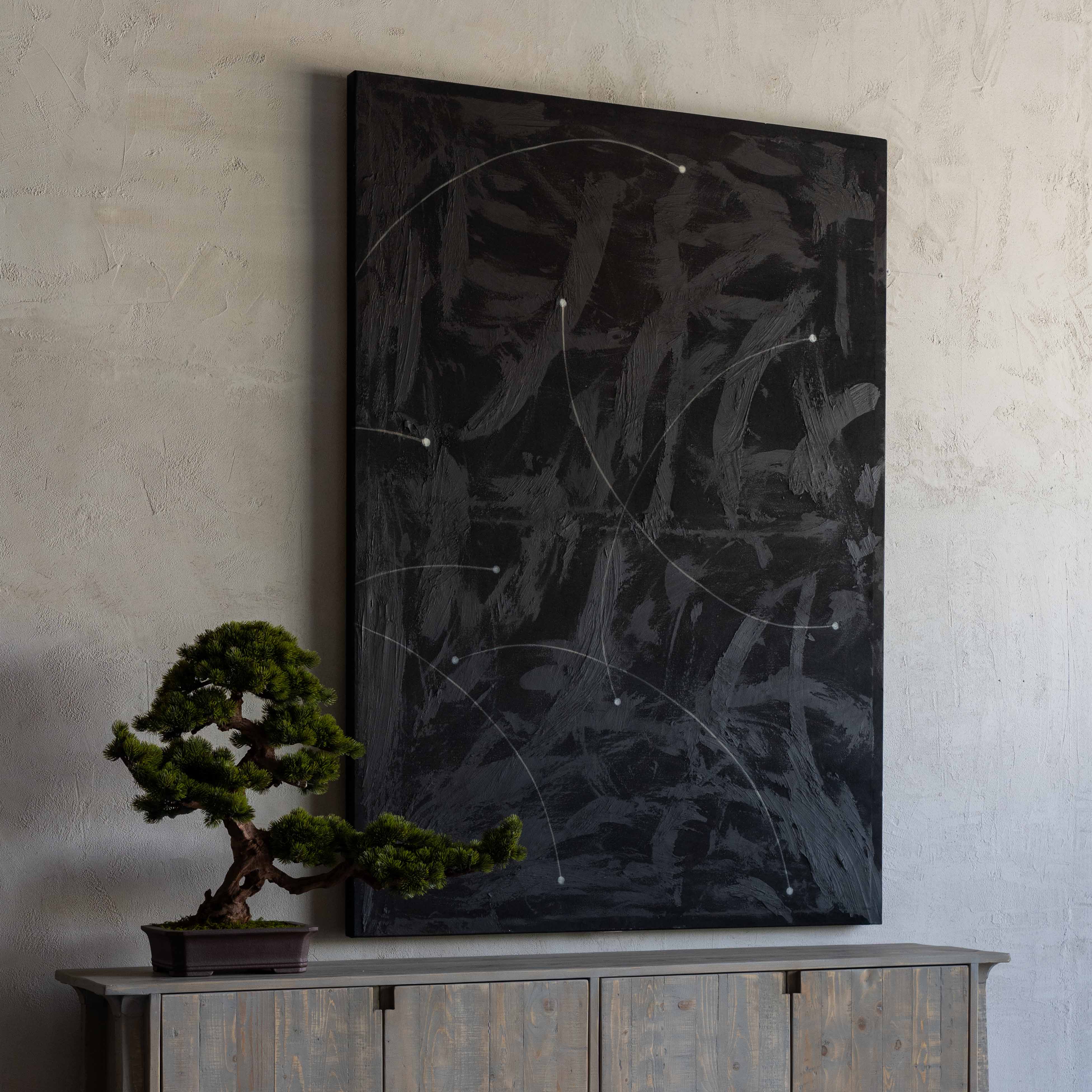 Costellazione Hand Painted Big Wall Art Painting