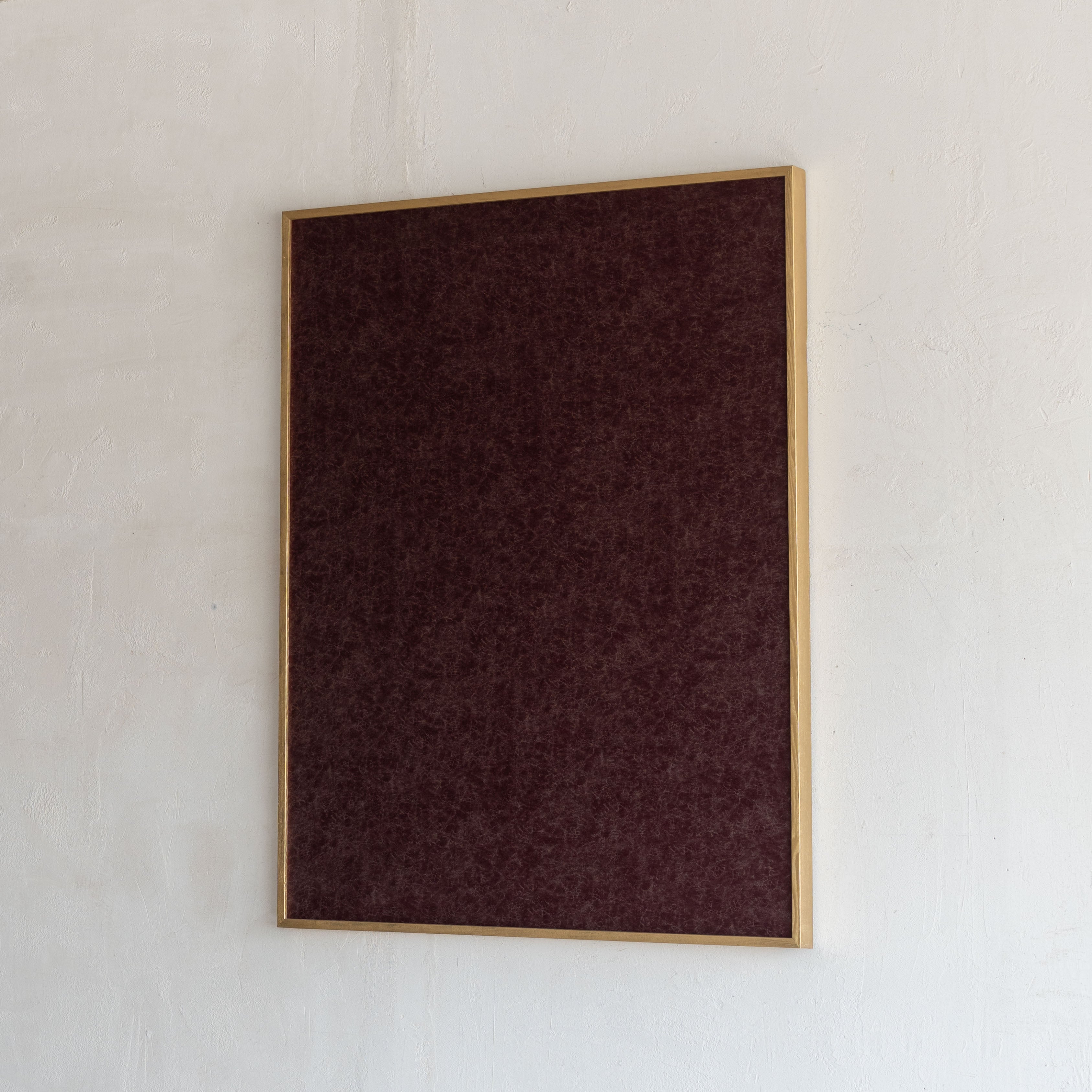 Dusk Over Claret Abstract Burgundy Textured Wall Art