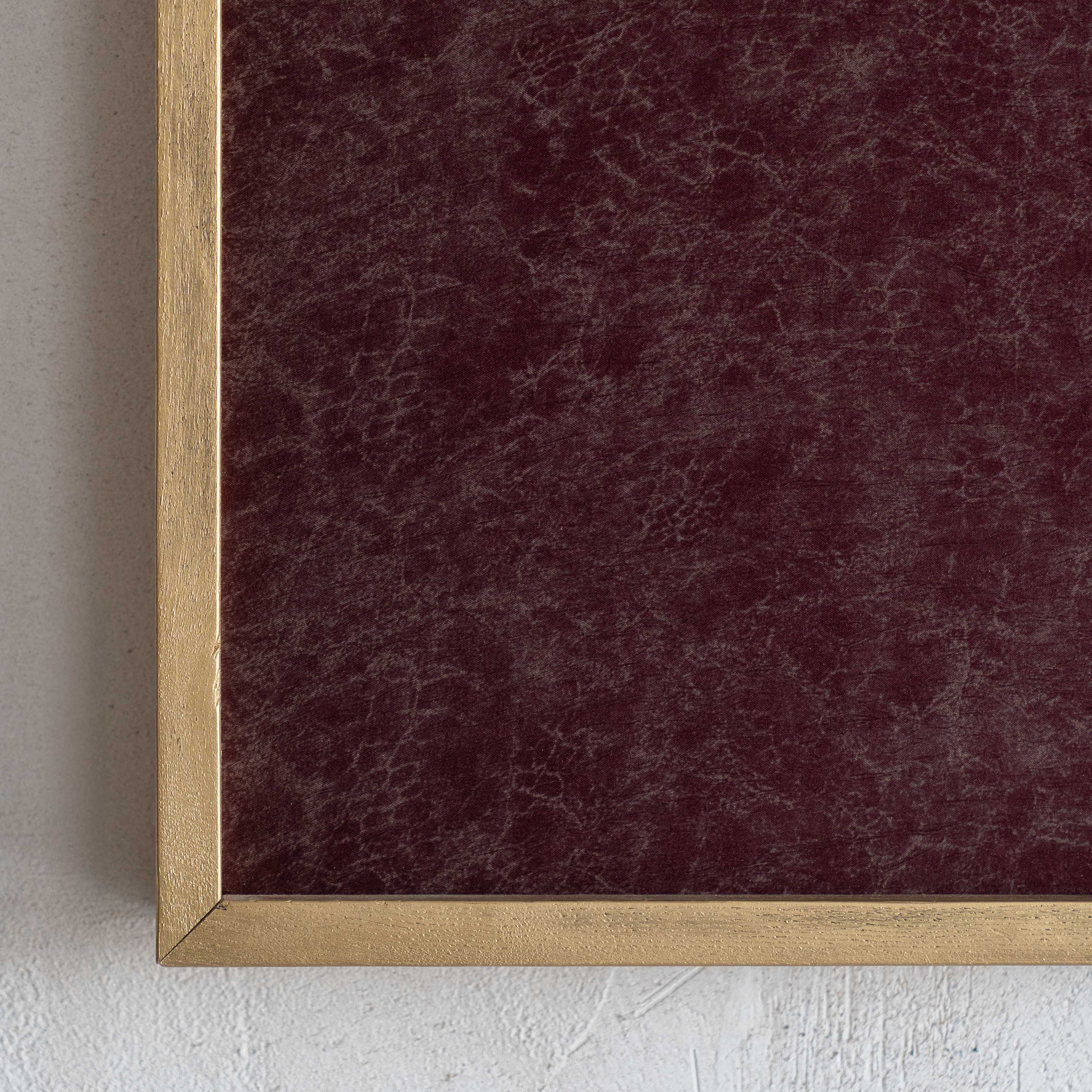 Dusk Over Claret Abstract Burgundy Textured Wall Art