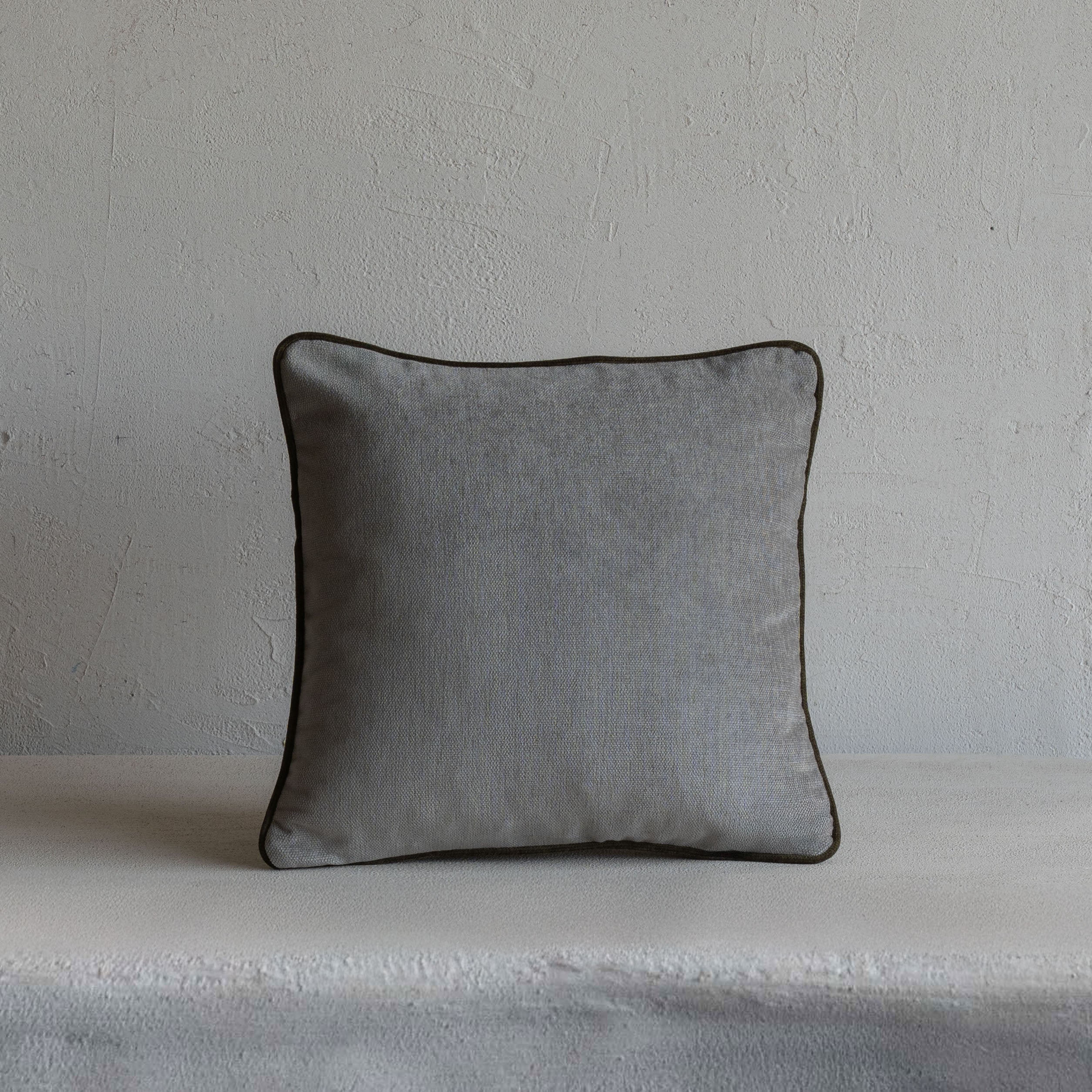 Velior Grey Cushion Cover - Cushion Covers - WS Living Furniture  Furniture Store in Dubai