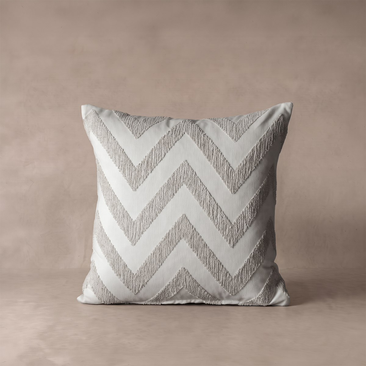 Kona Tufted Chevron Cushion Cover