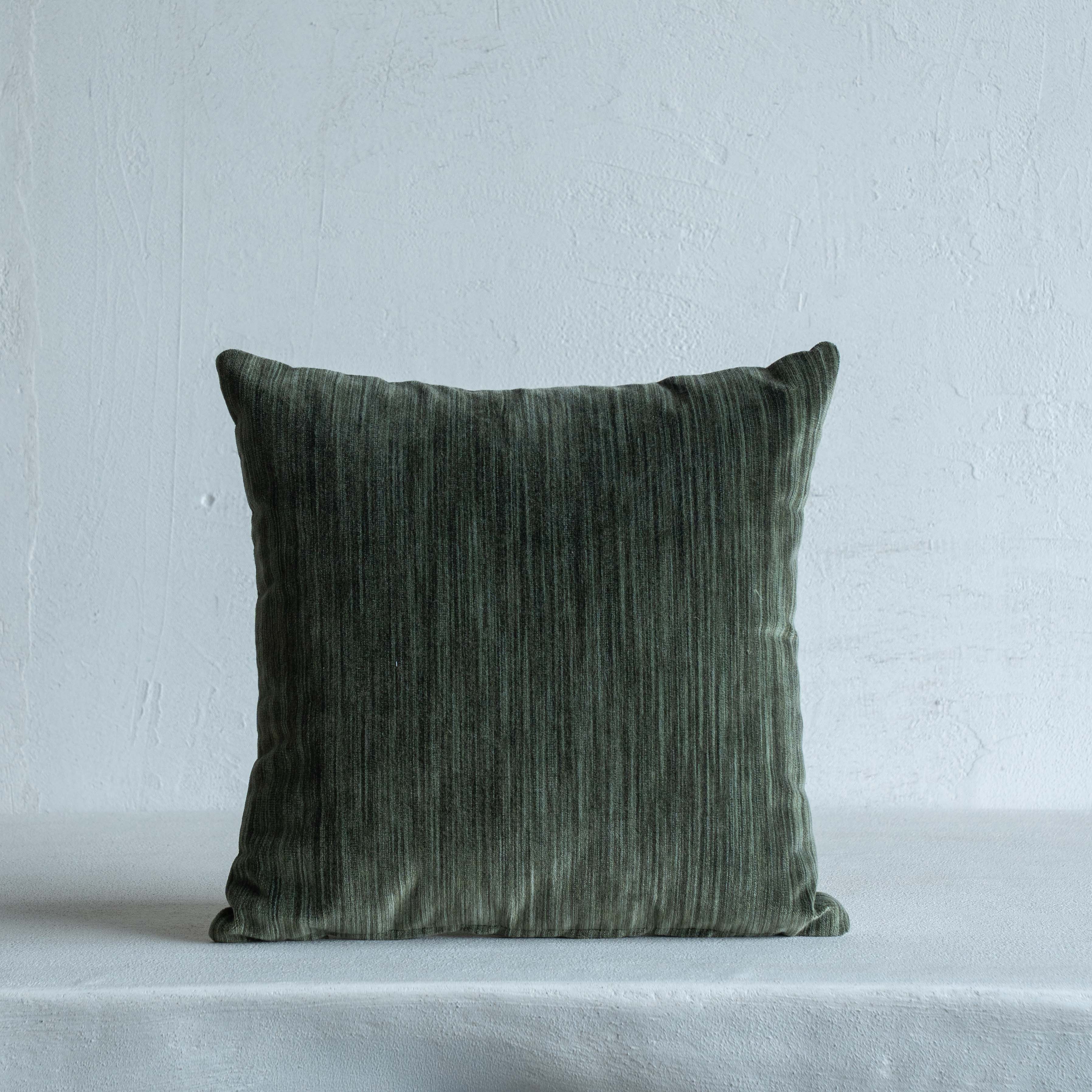Ren Strie Cushion Cover - Green