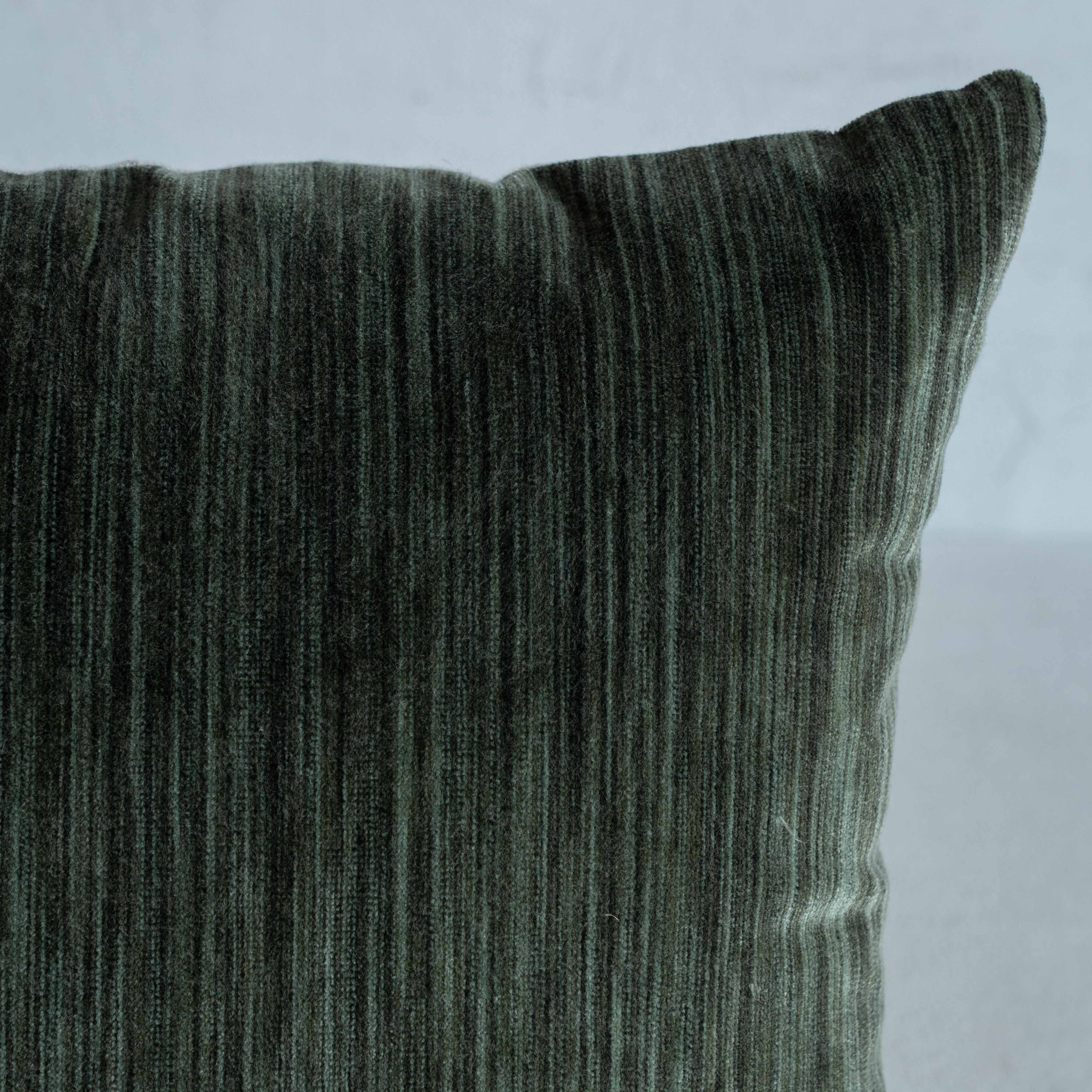 Ren Strie Cushion Cover - Green