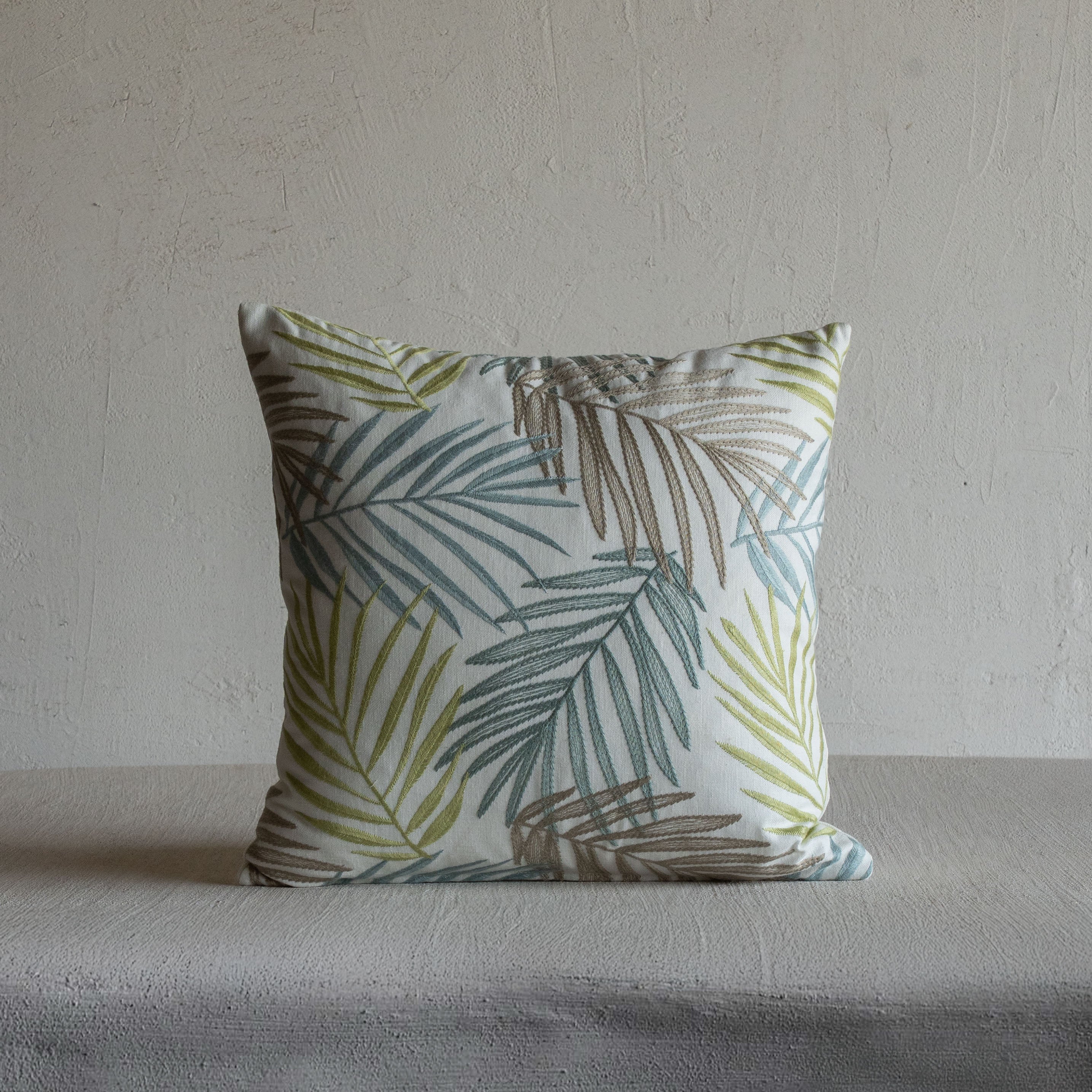 Terrana Leaf Cushion Cover - Terracotta Palette