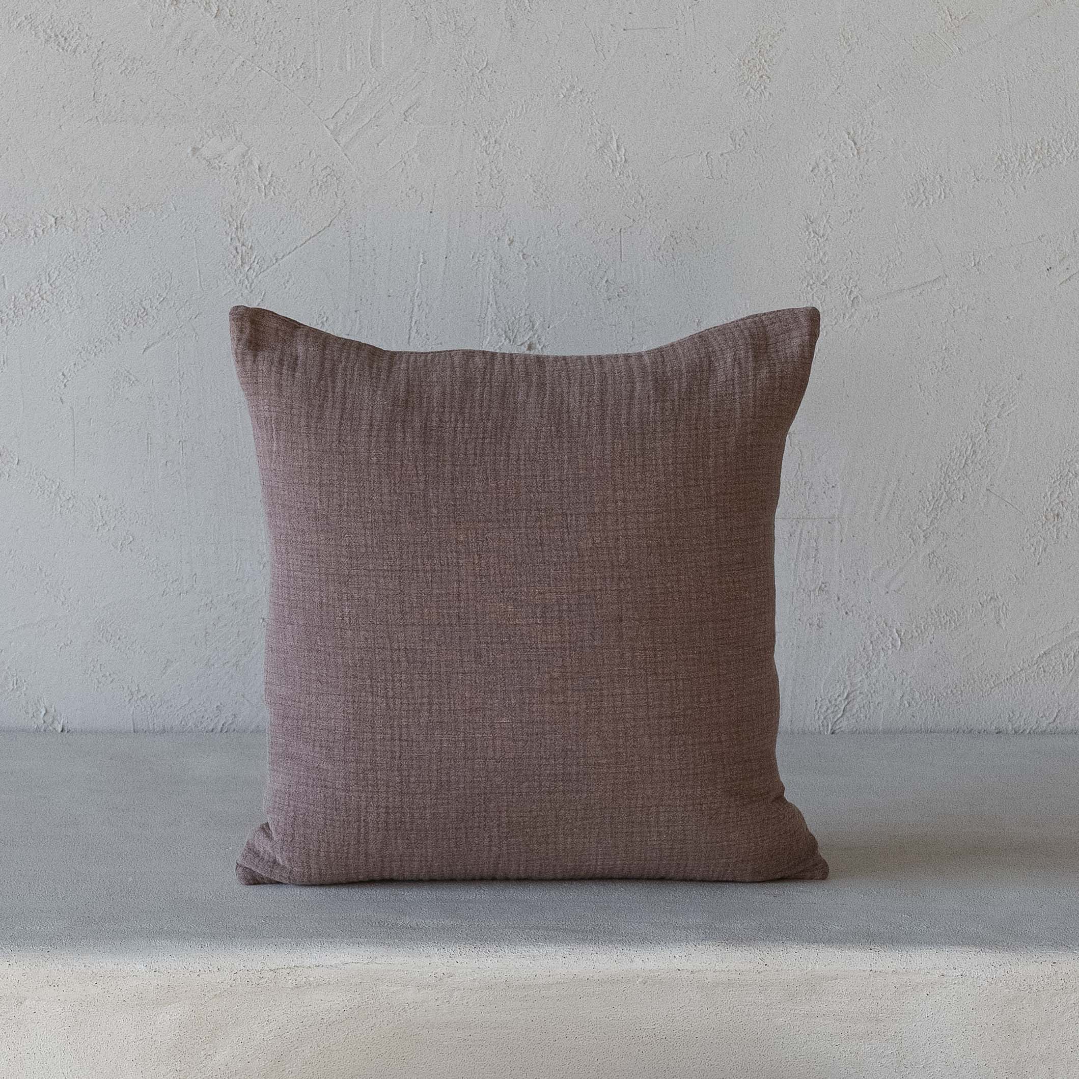 Stone Haze Linen Cushion Cover 45x45cm