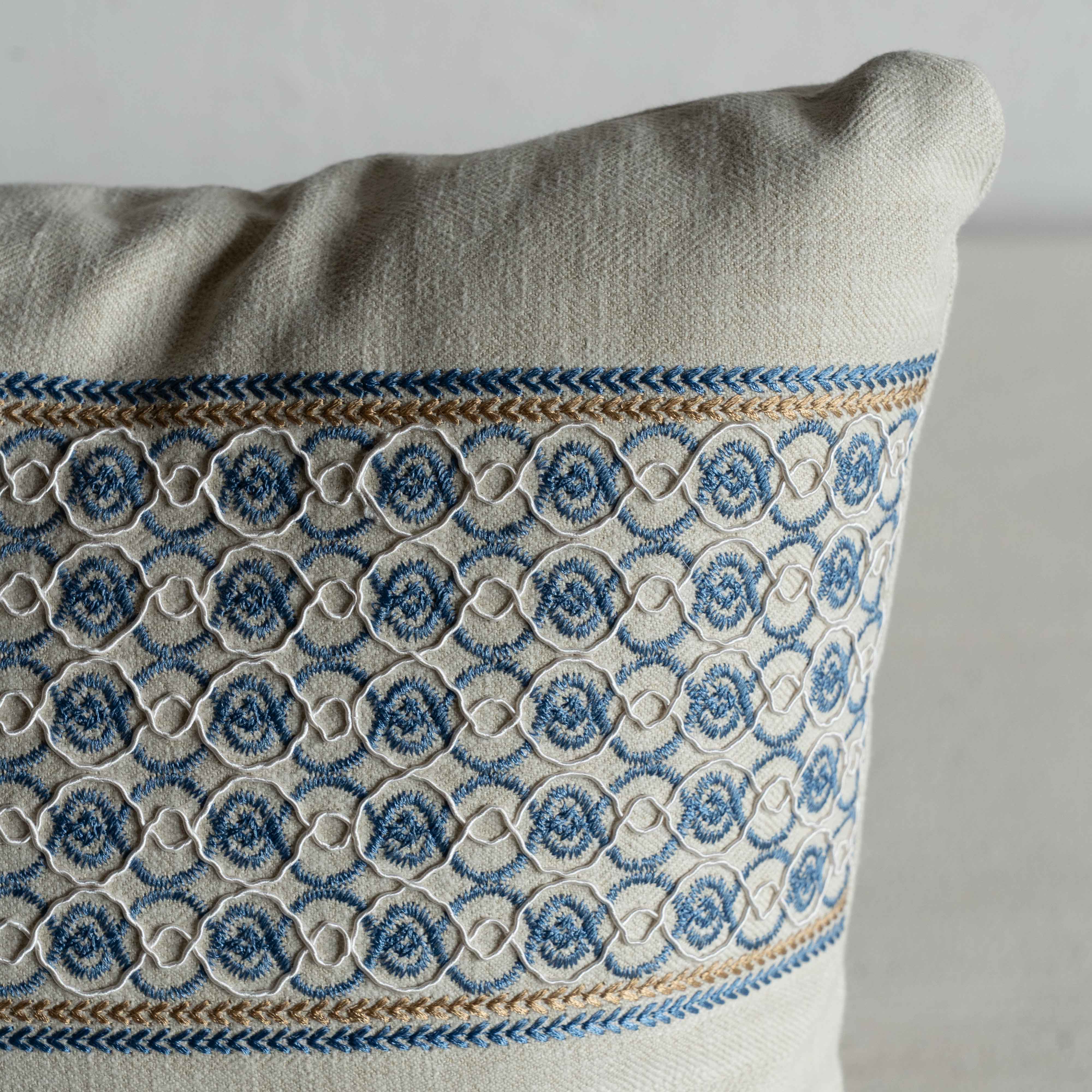 Quiet Medinas – Blue Cushion Cover