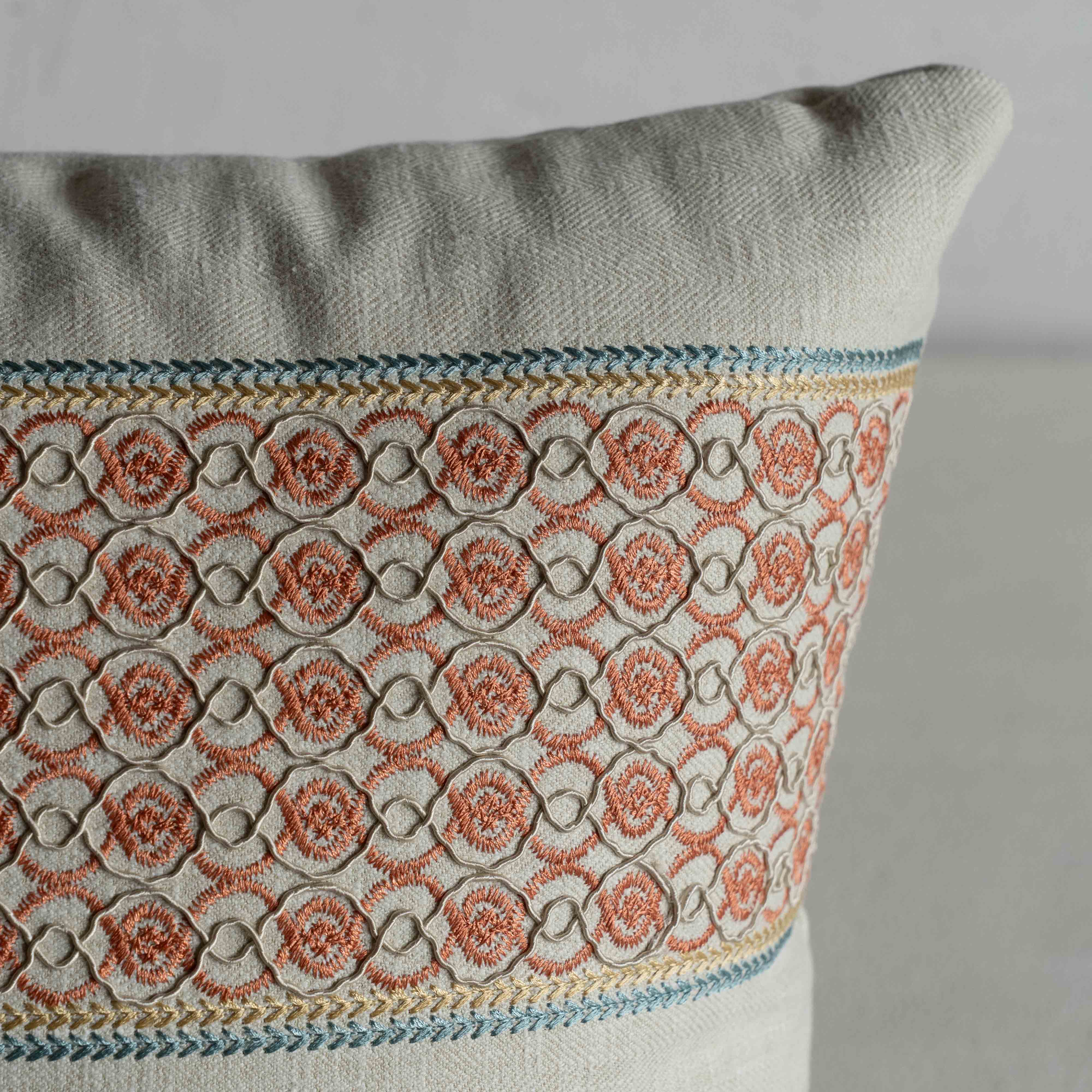 Quiet Medinas – Orange Cushion Cover